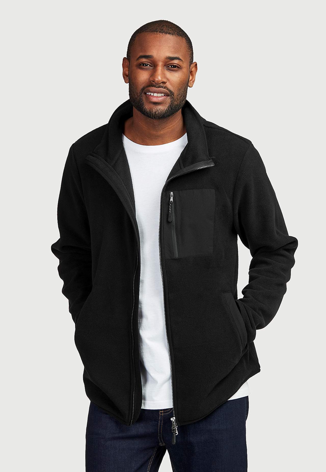 Long-sleeved fleece jacket Ulrik