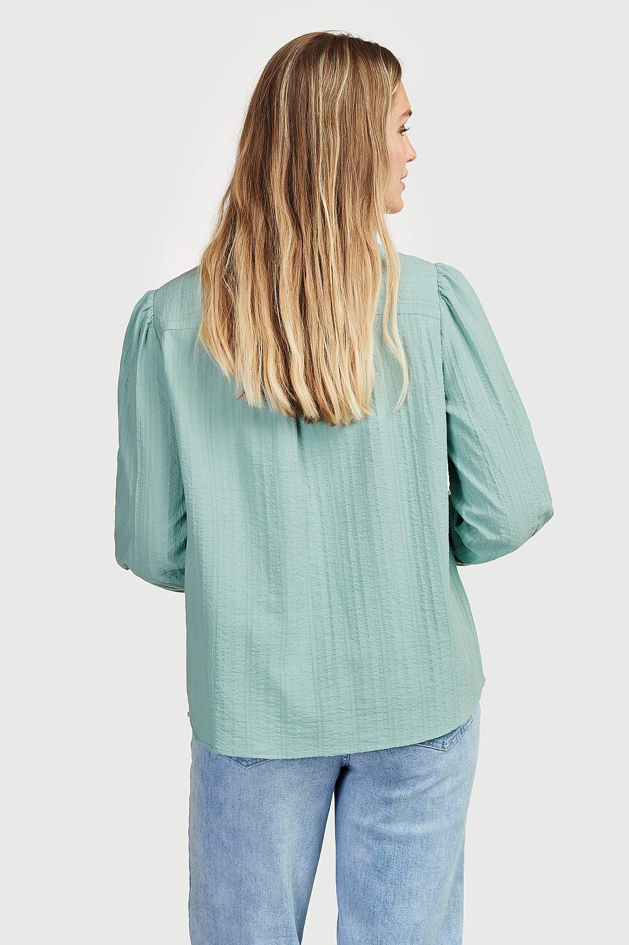 Jacquard patterned blouse Darlene