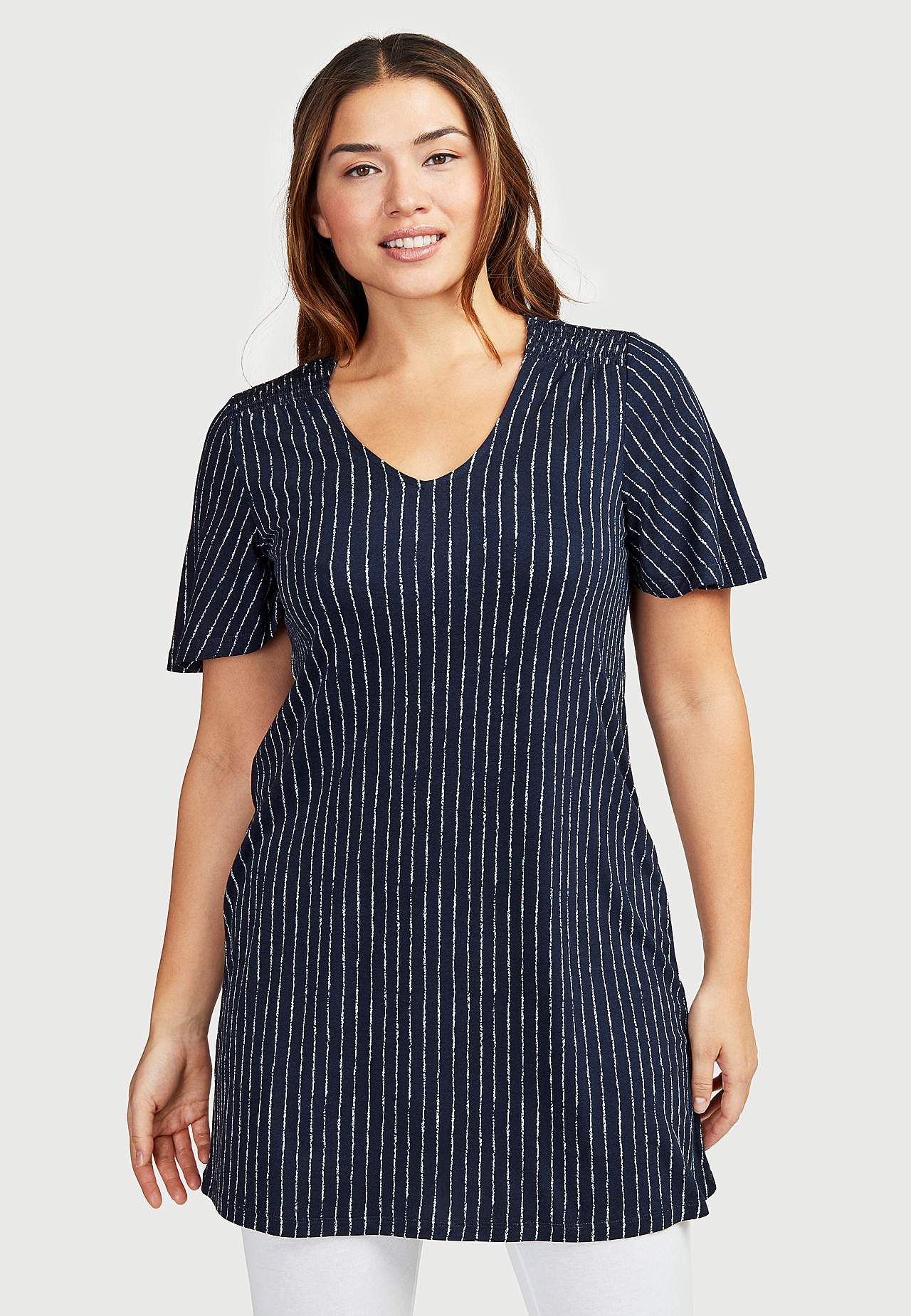 Patterned jersey tuniq Matilda