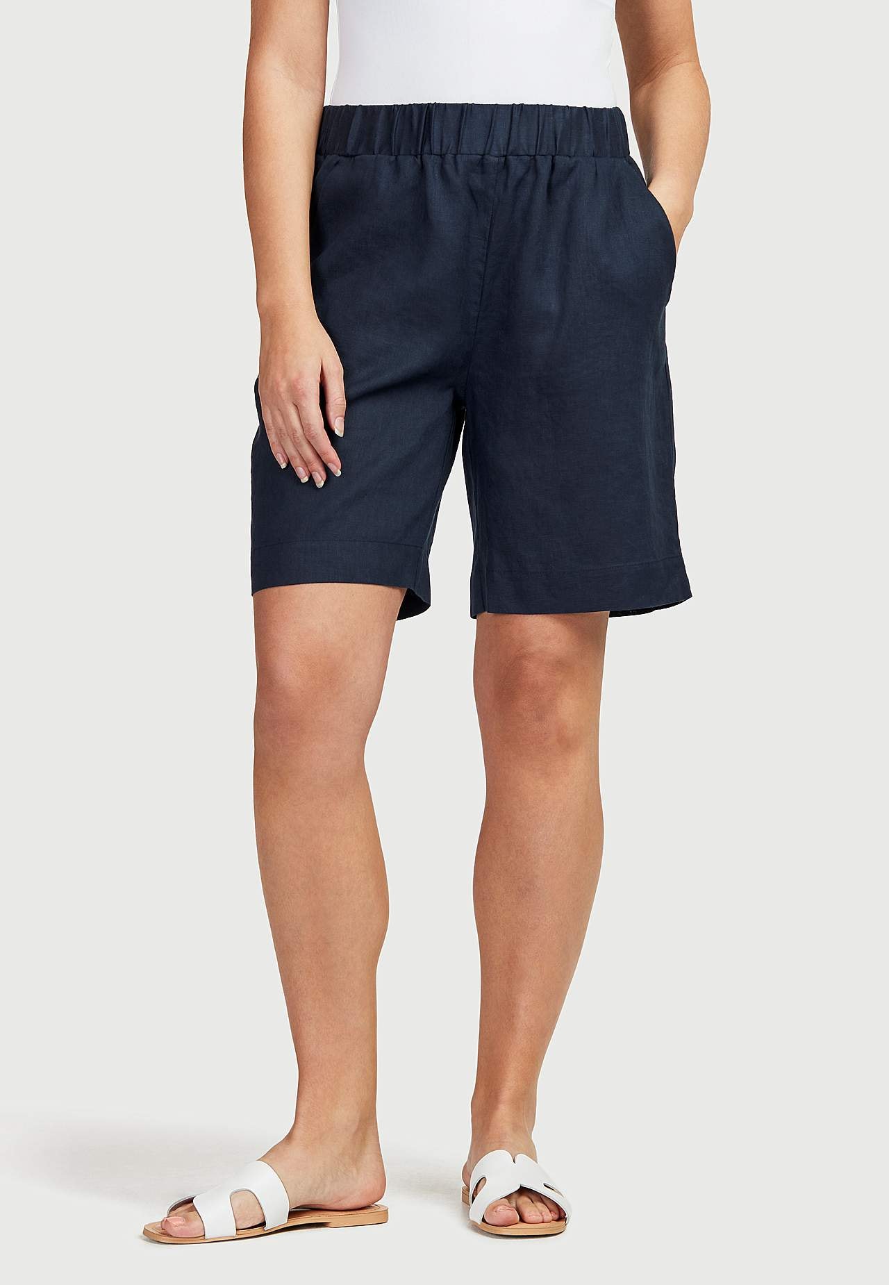 Shorts Premium in linen Lo