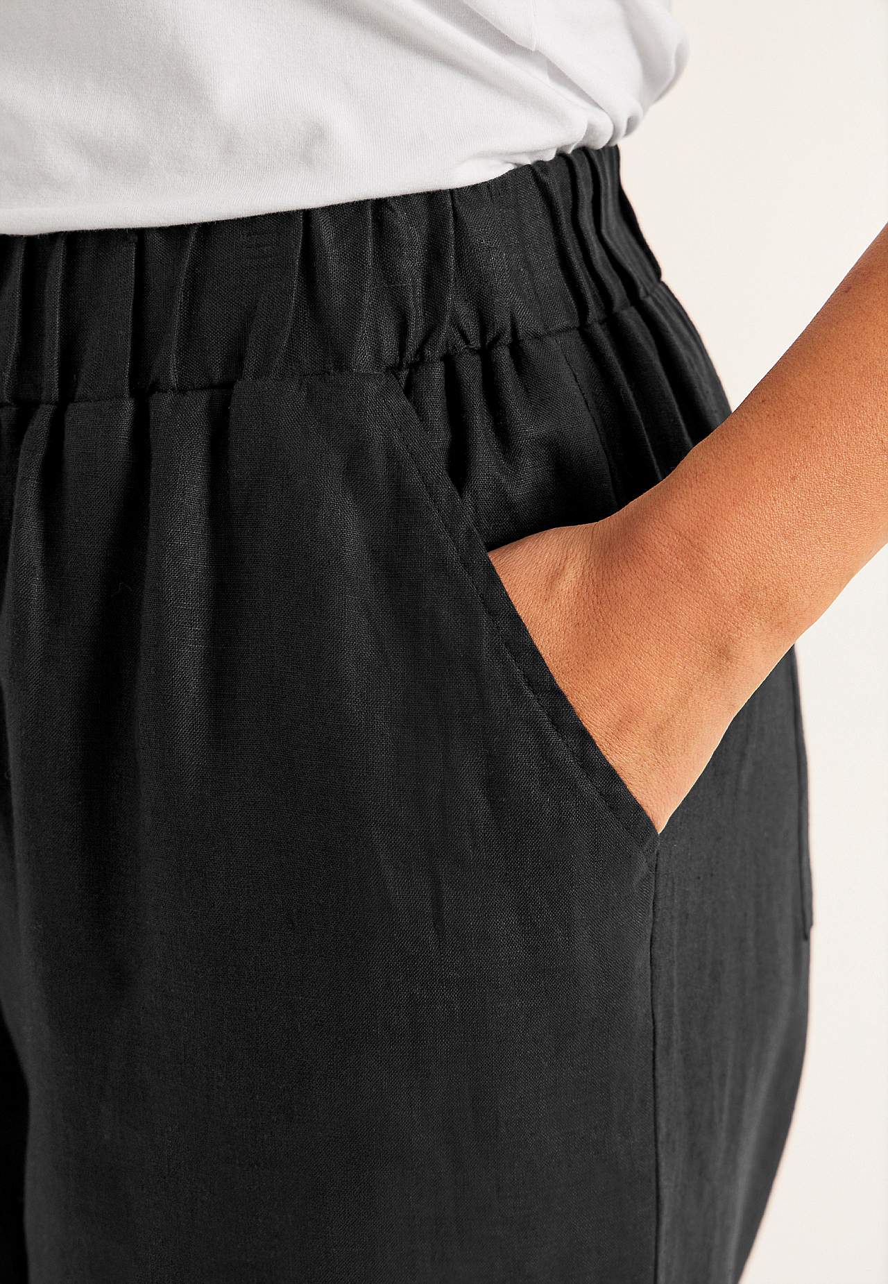 Culotte Premium trousers in linen