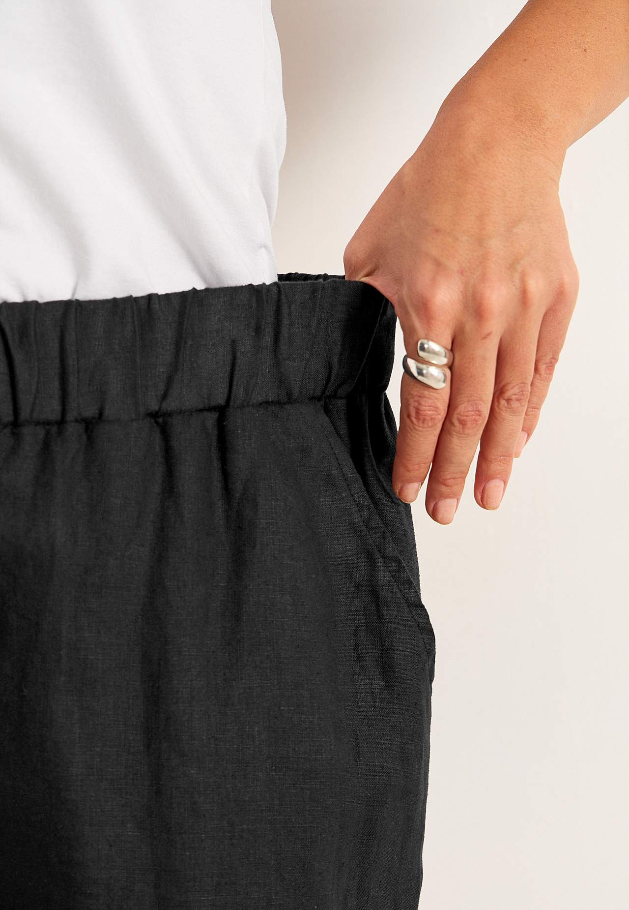 Culotte Premium trousers in linen