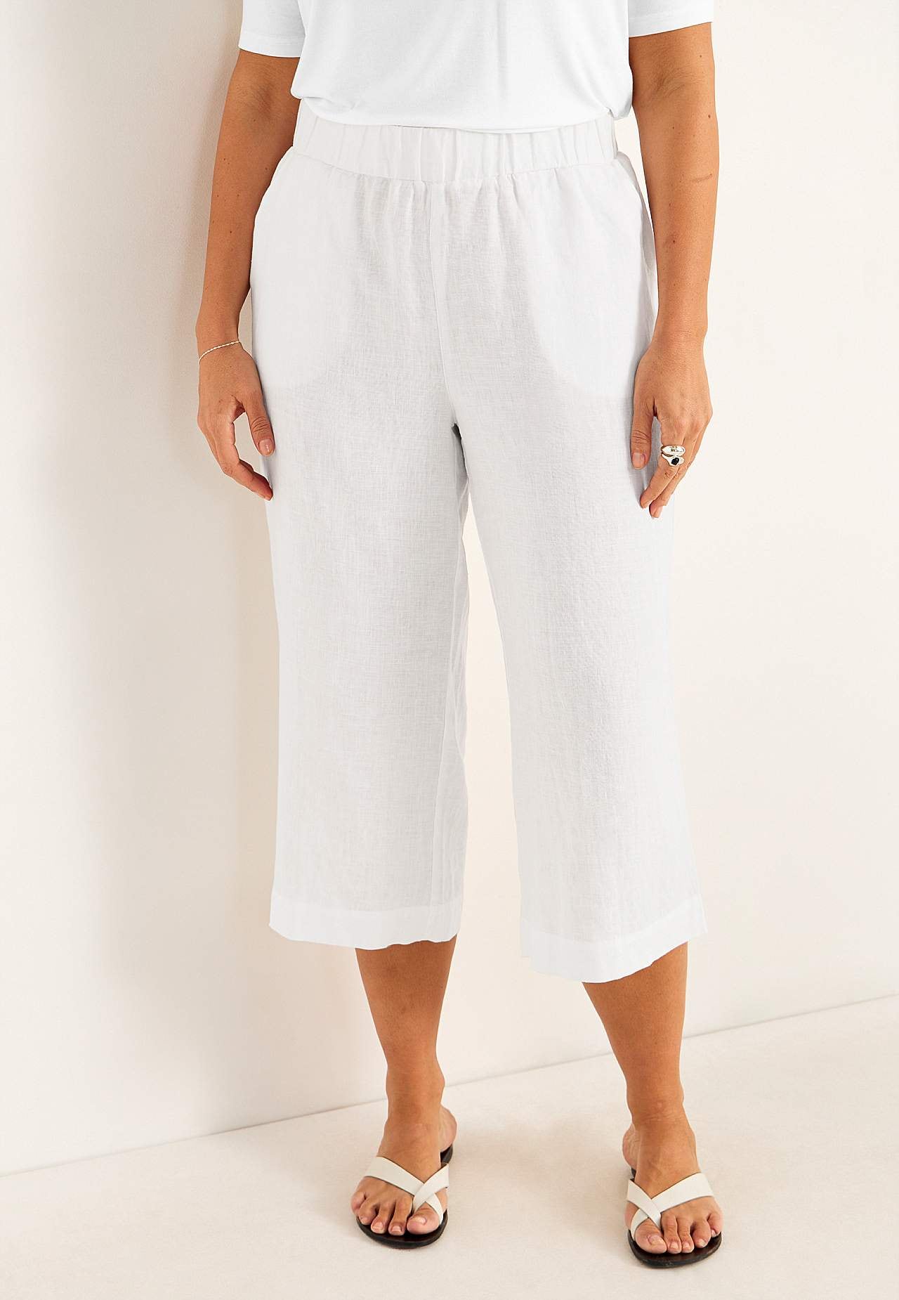 Culotte Premium trousers in linen