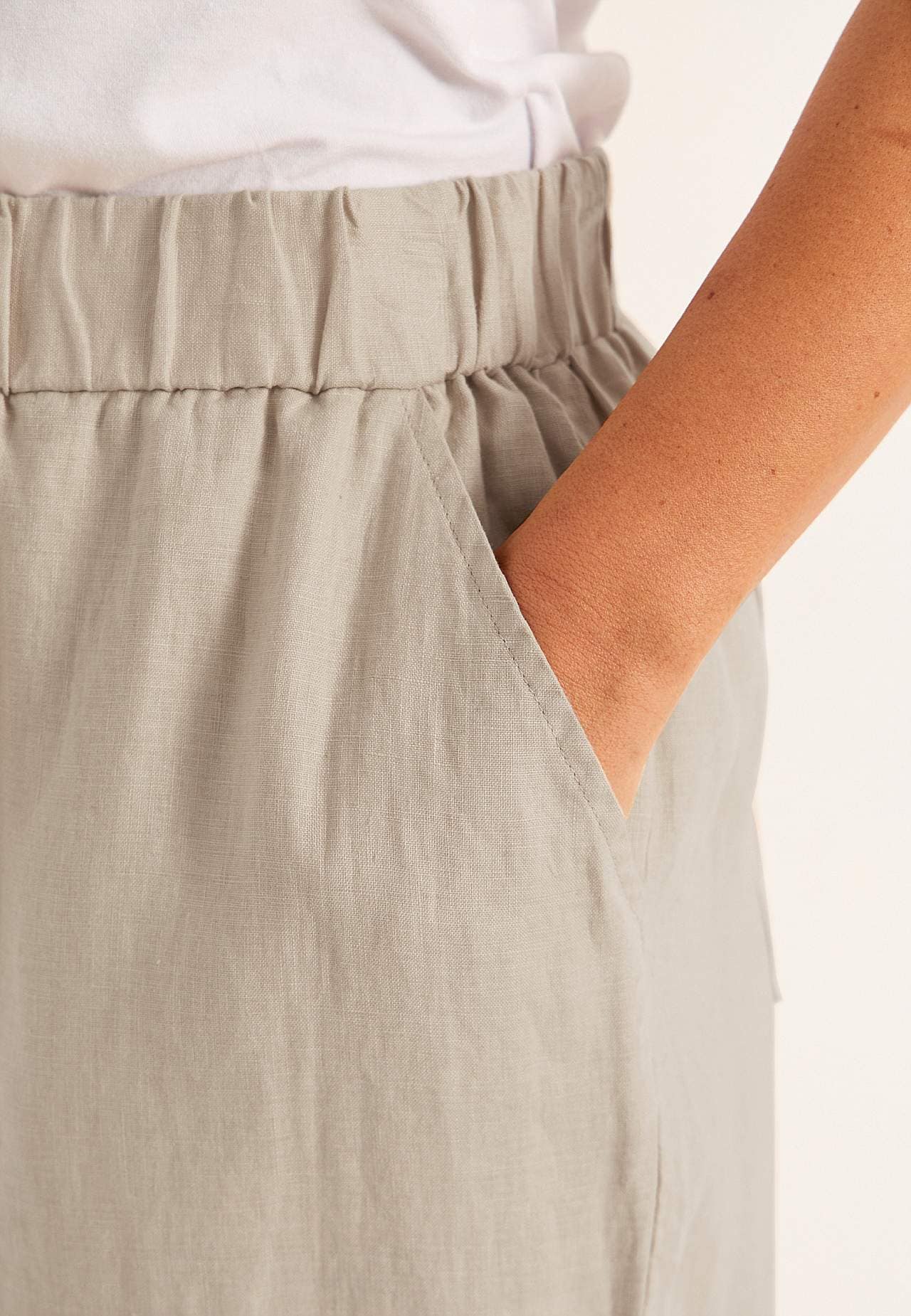 Culotte Premium trousers in linen