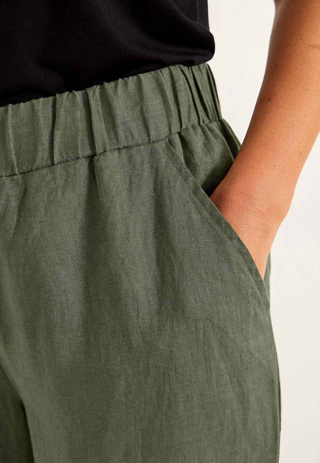 Culotte Premium trousers in linen
