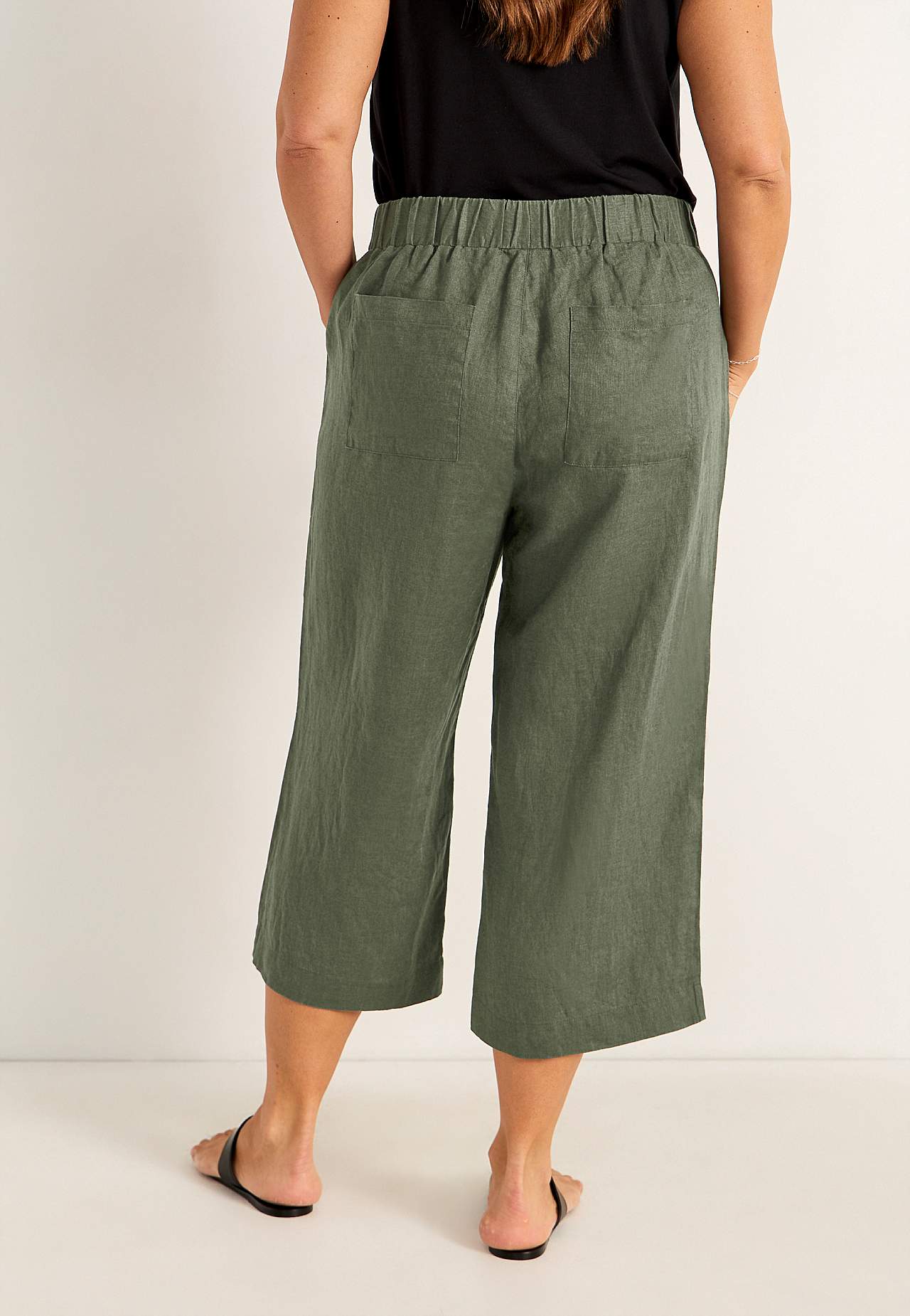 Culotte Premium trousers in linen
