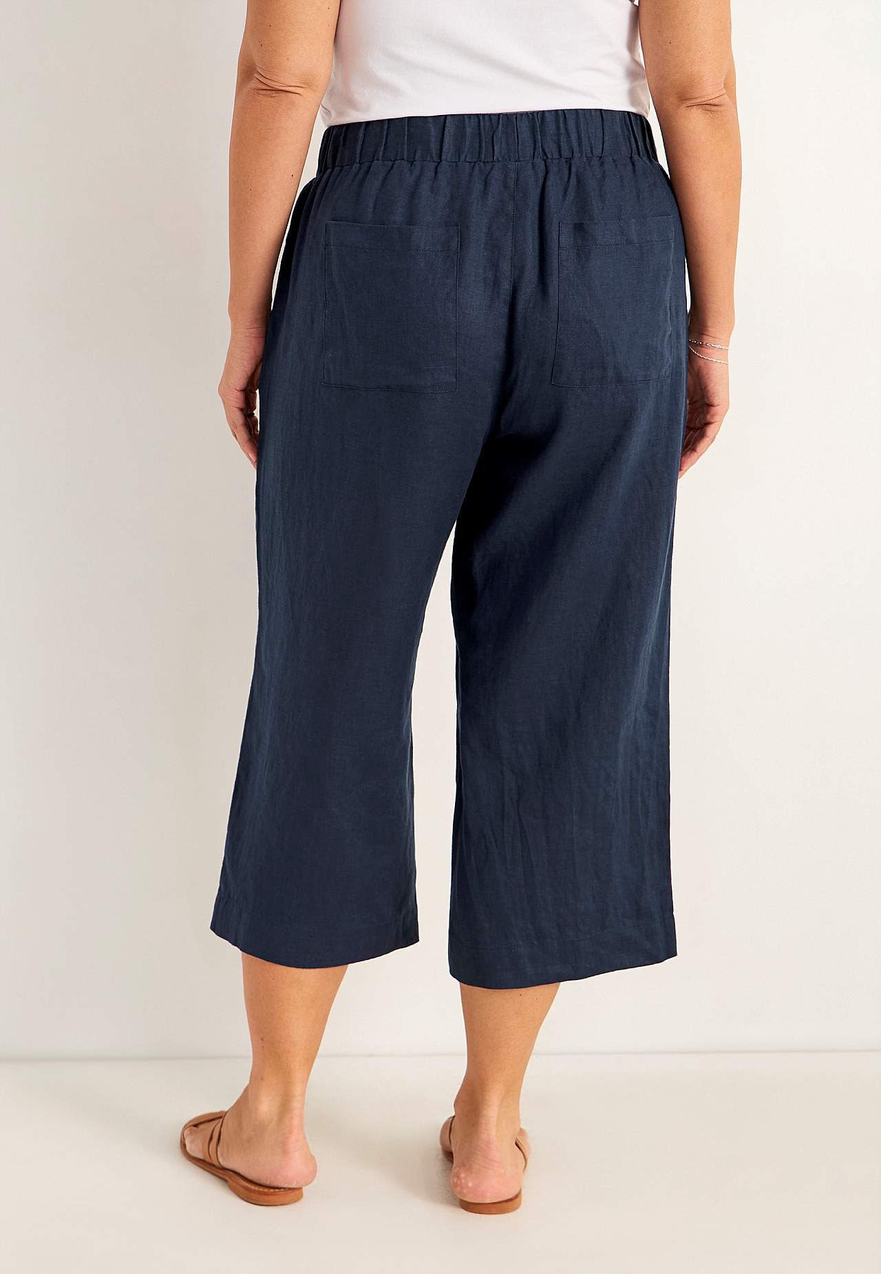 Culotte Premium trousers in linen