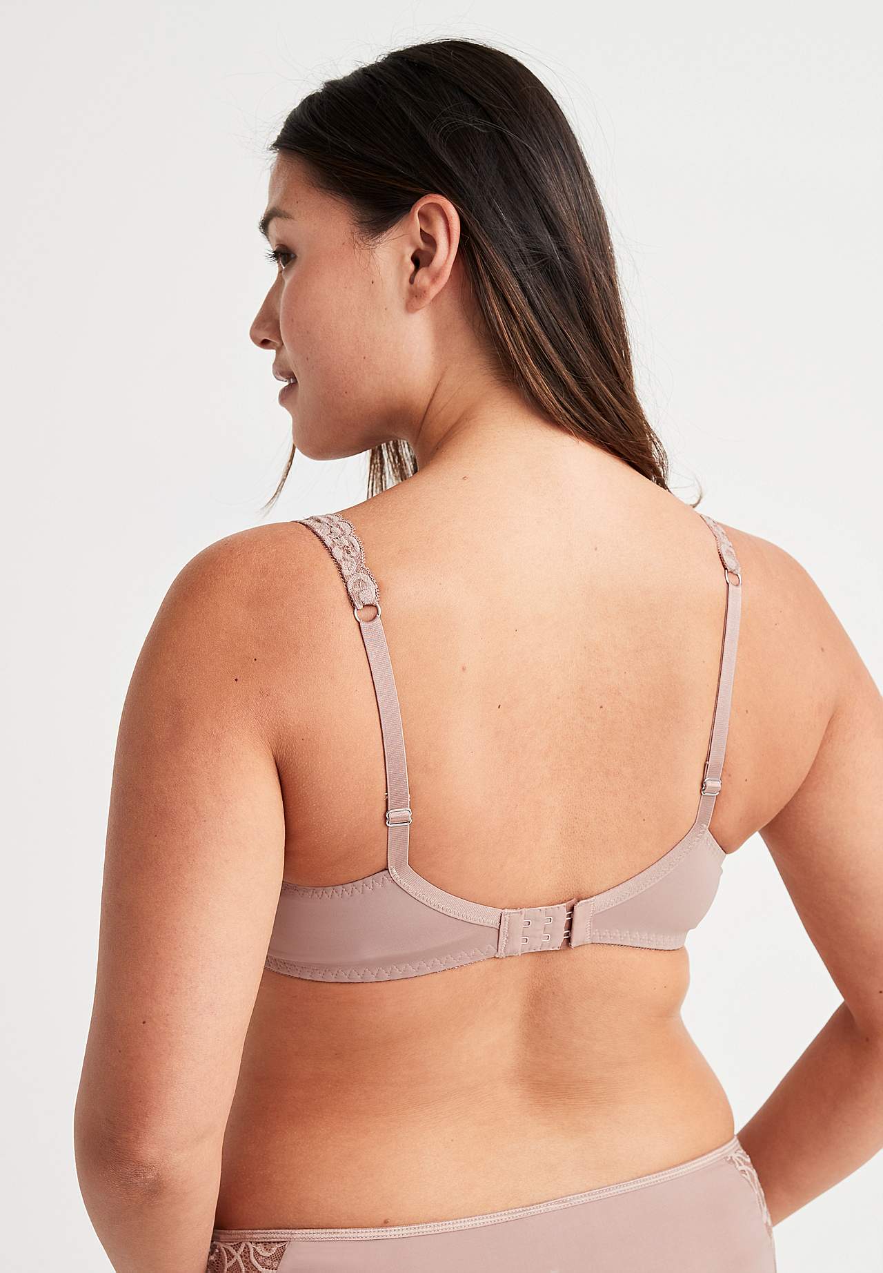 Lace bra without wire