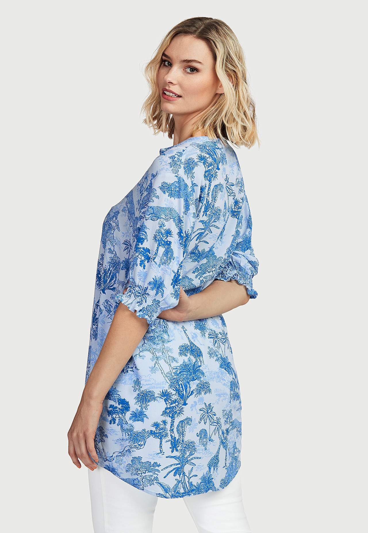 Crepe tunic top Newcastle