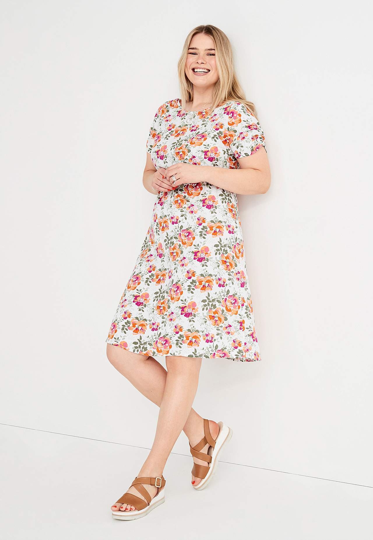 Patterned dress