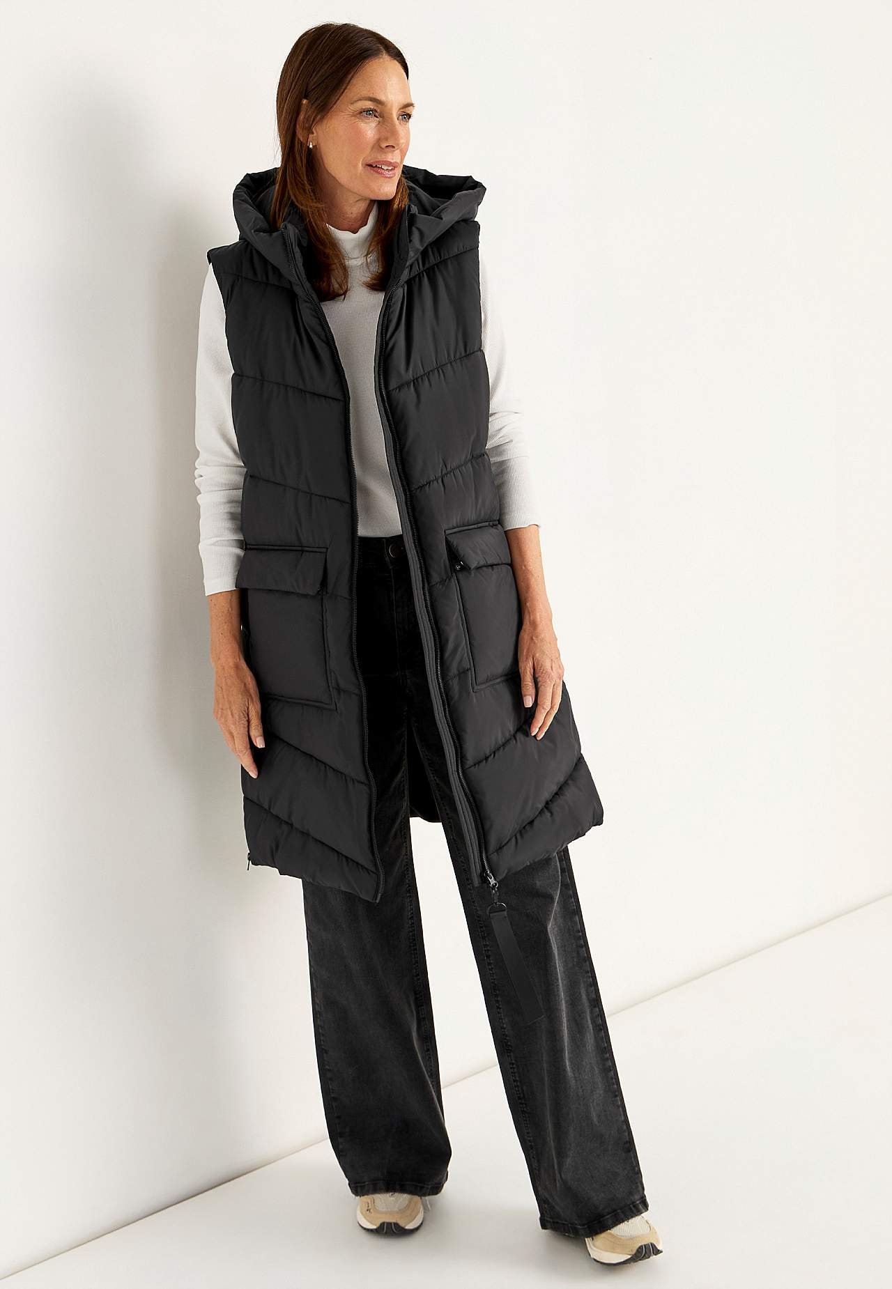 Padded waistcoat