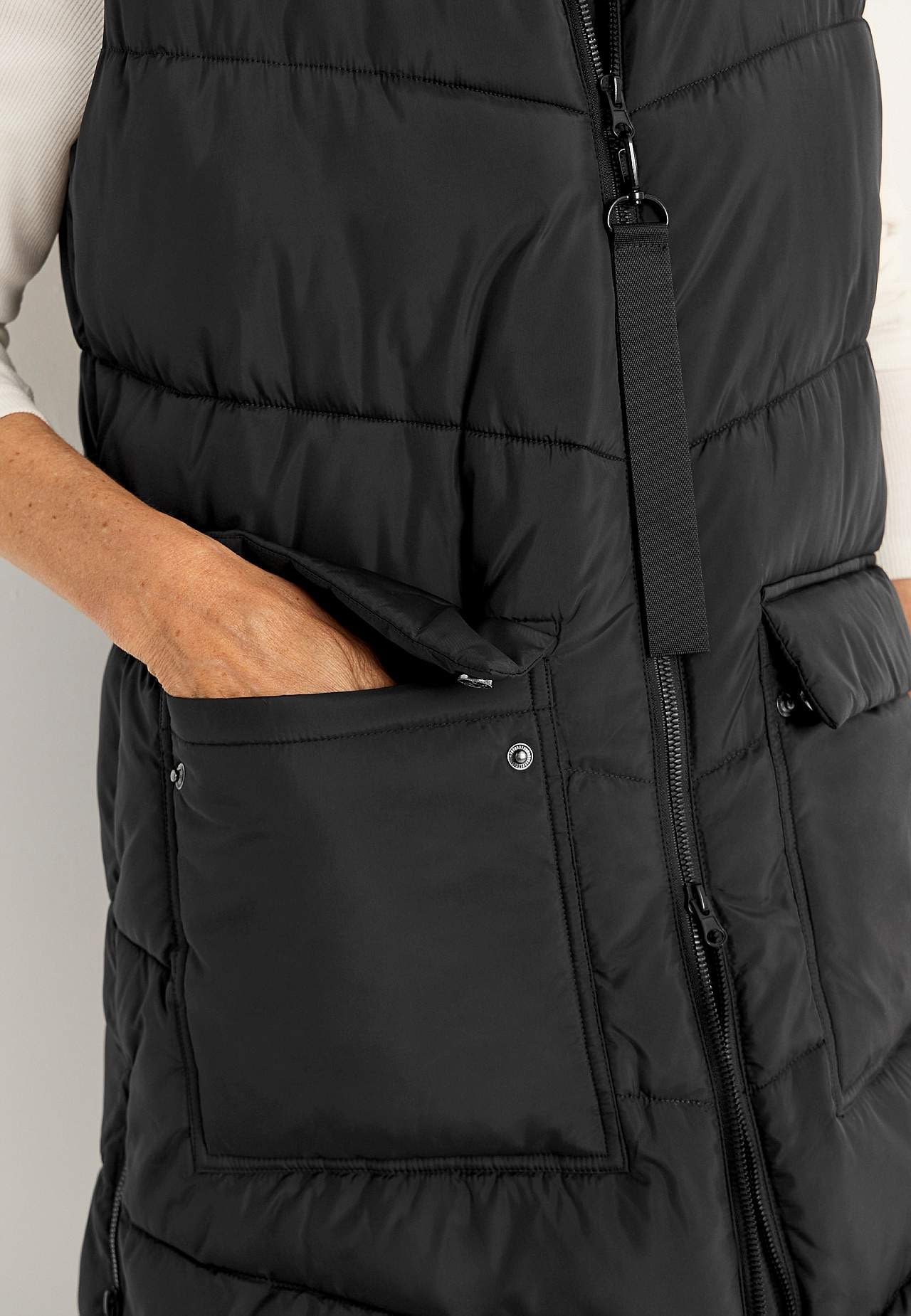 Padded waistcoat
