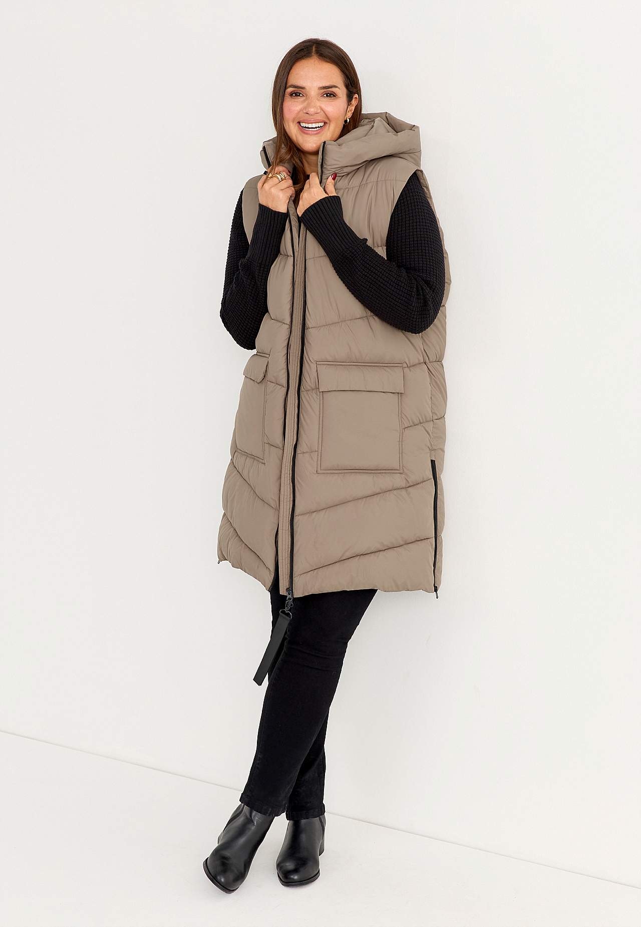 Padded waistcoat