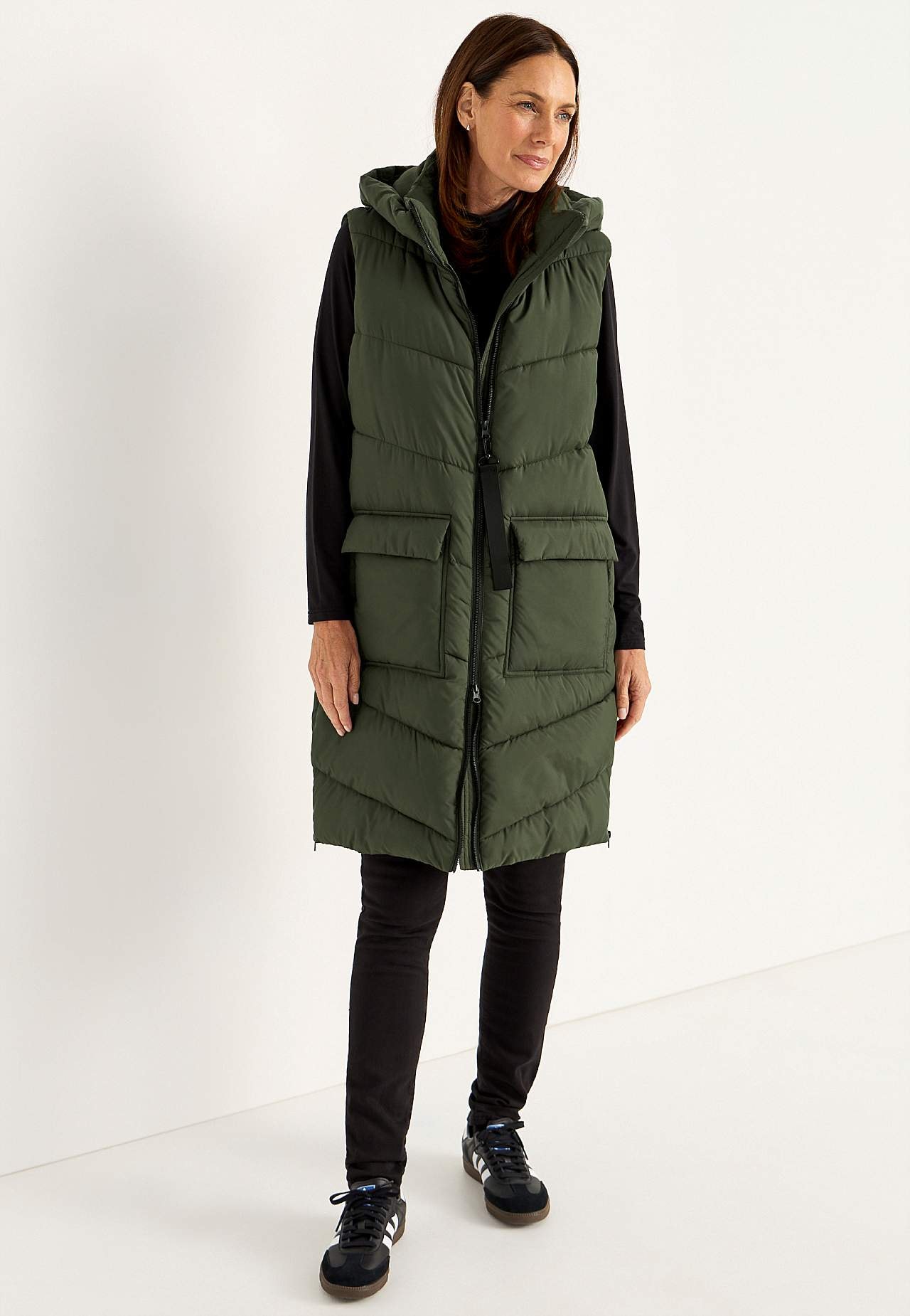 Padded waistcoat