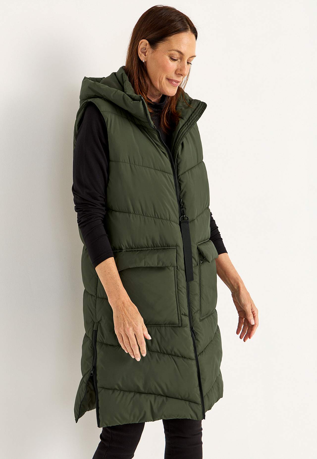 Padded waistcoat
