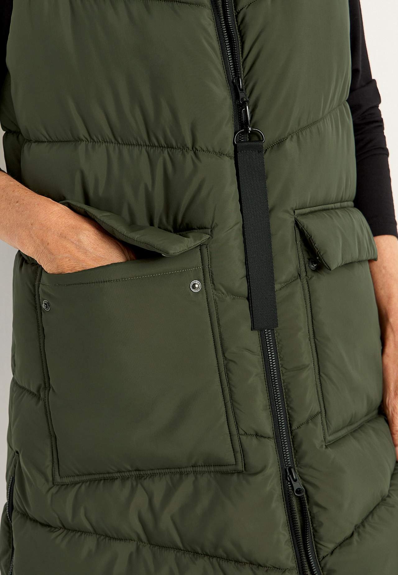 Padded waistcoat