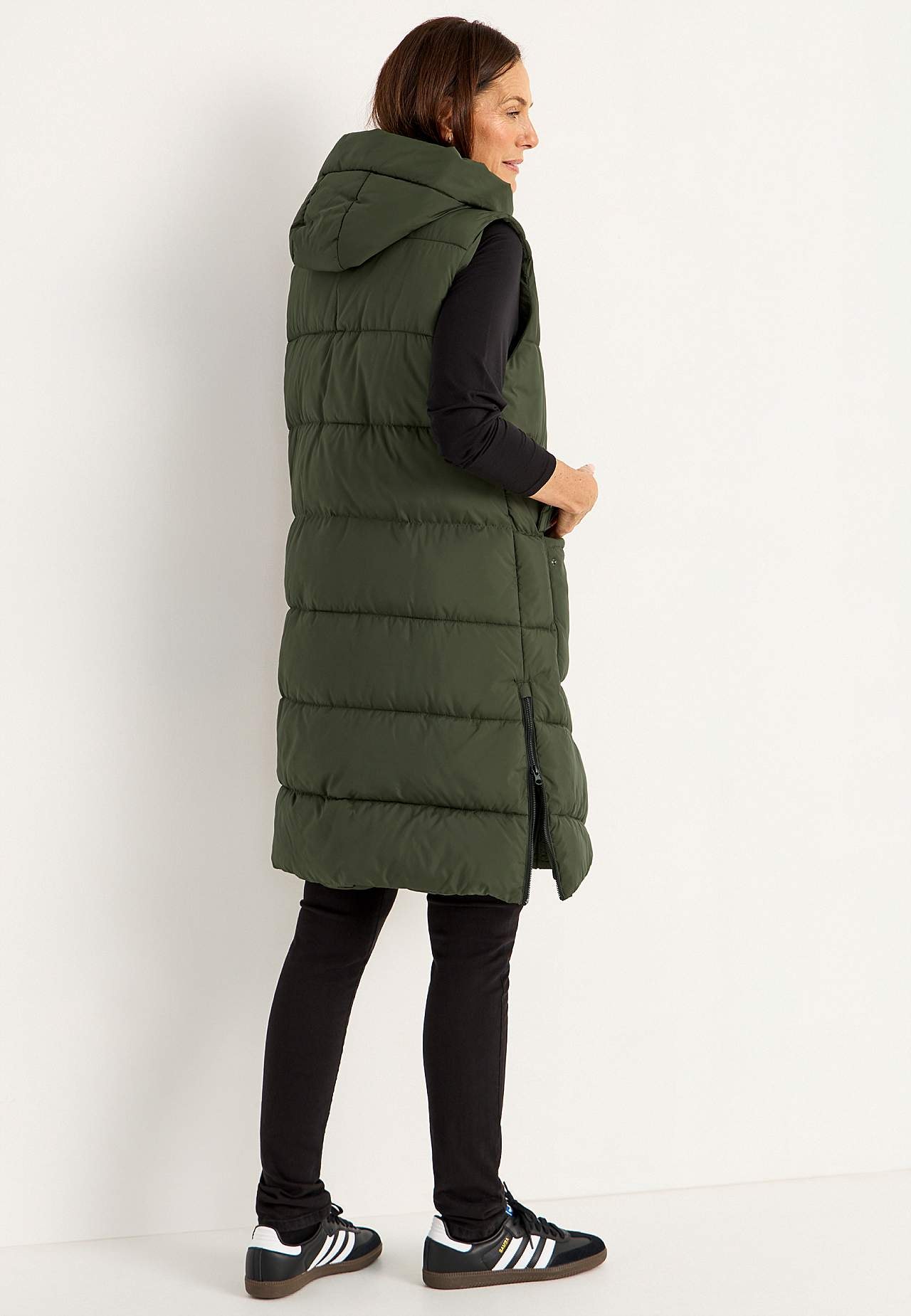 Padded waistcoat