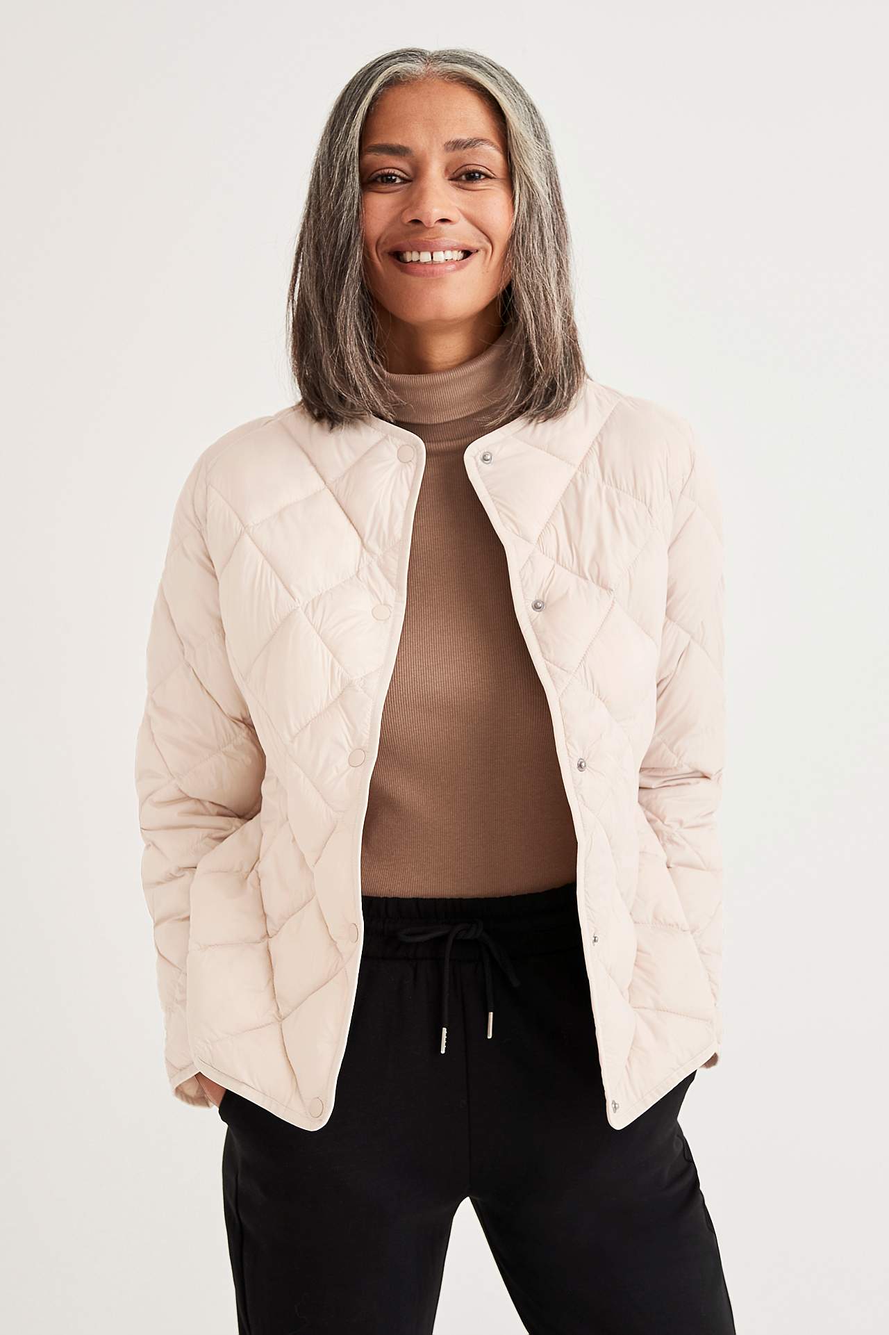 Quilted lightweight jacket