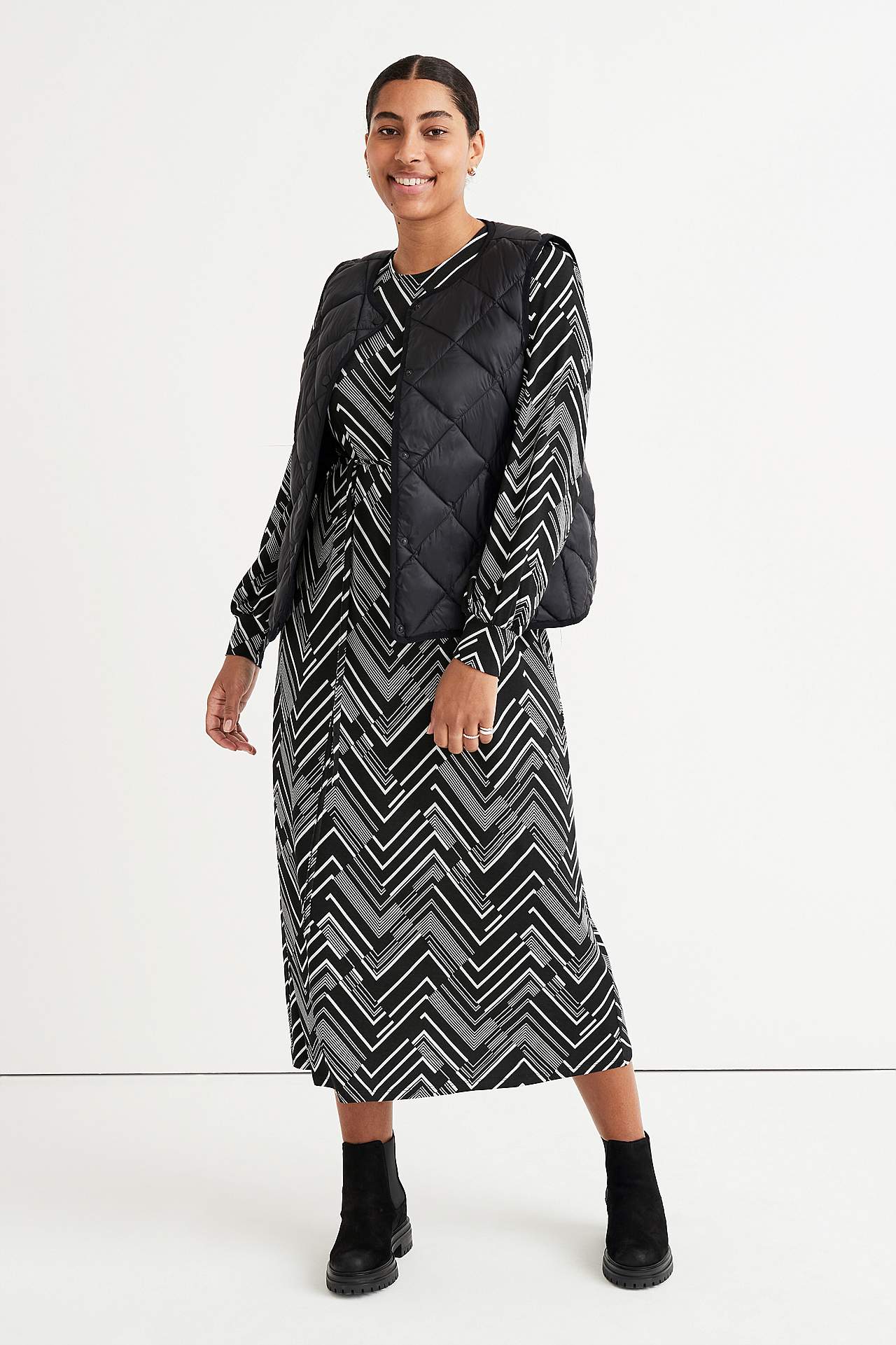 Quilted lightweight vest Birdy
