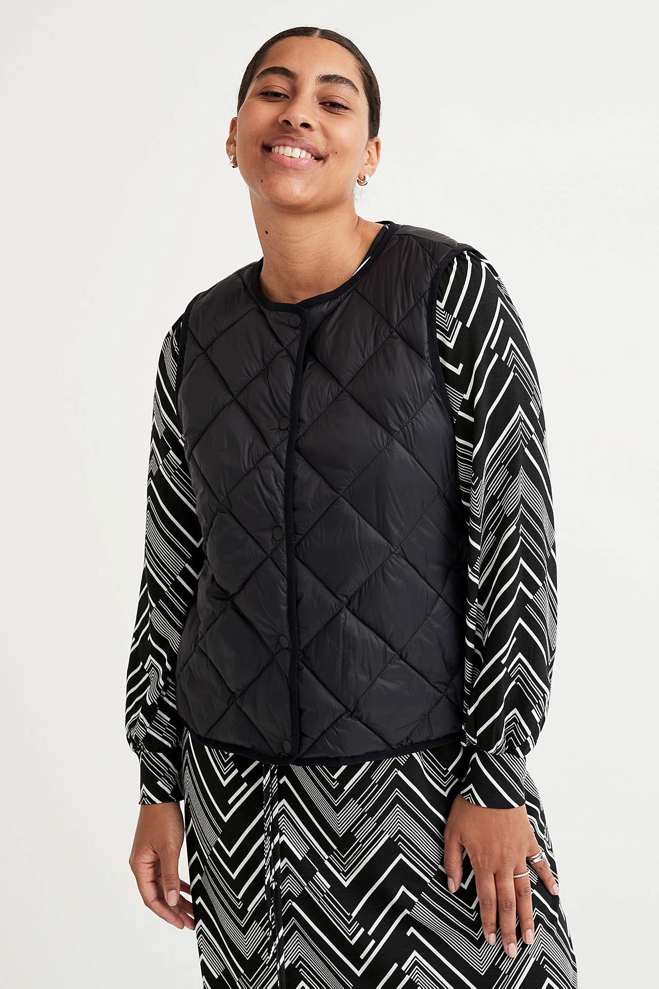 Quilted lightweight vest Birdy