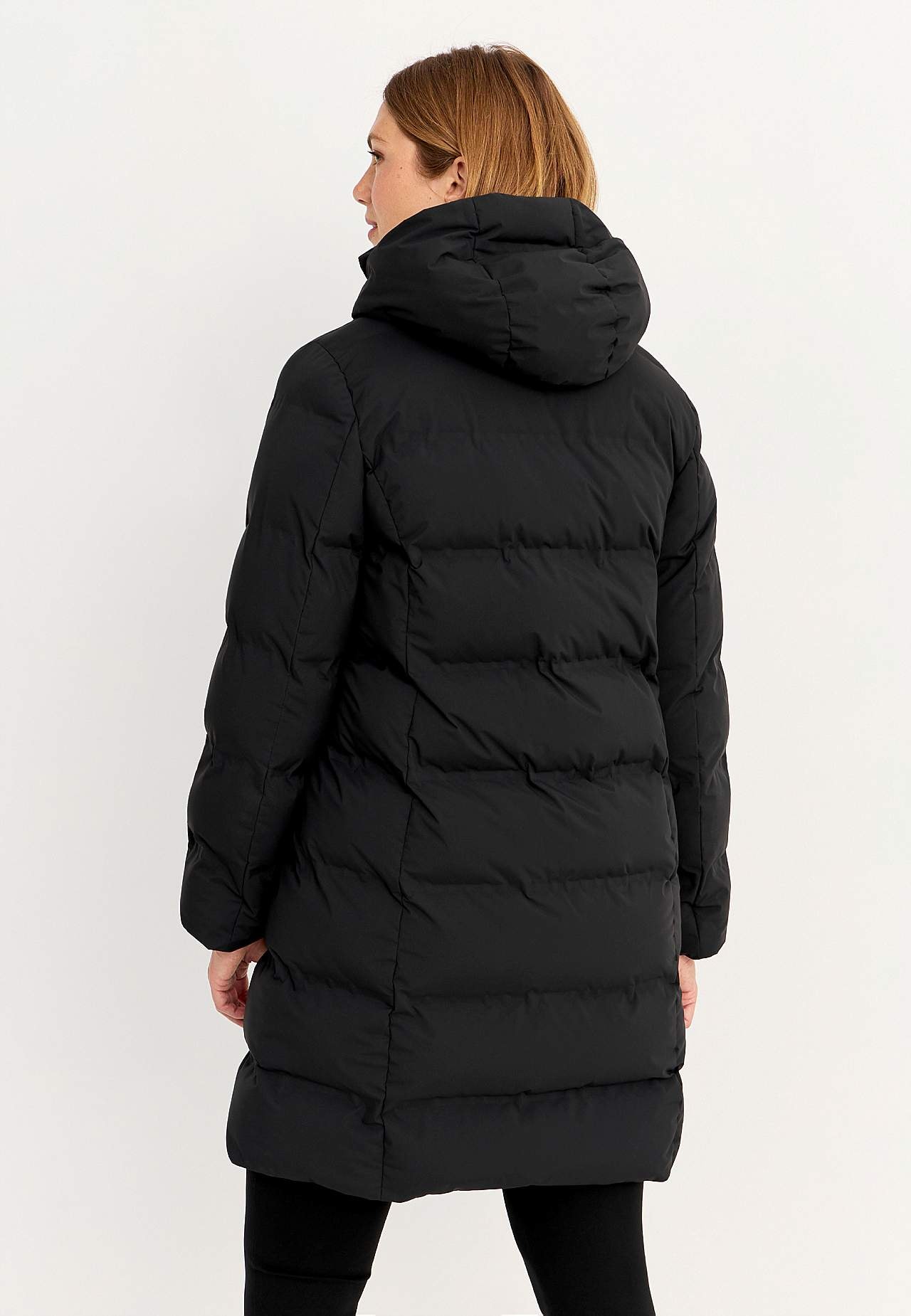 Jacket with down feel