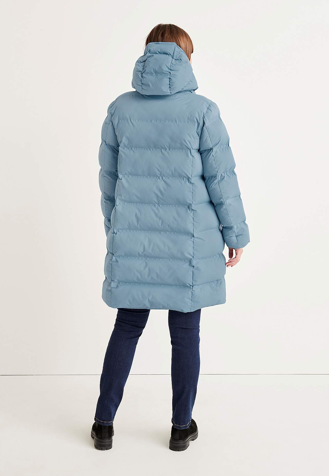 Jacket with down feel