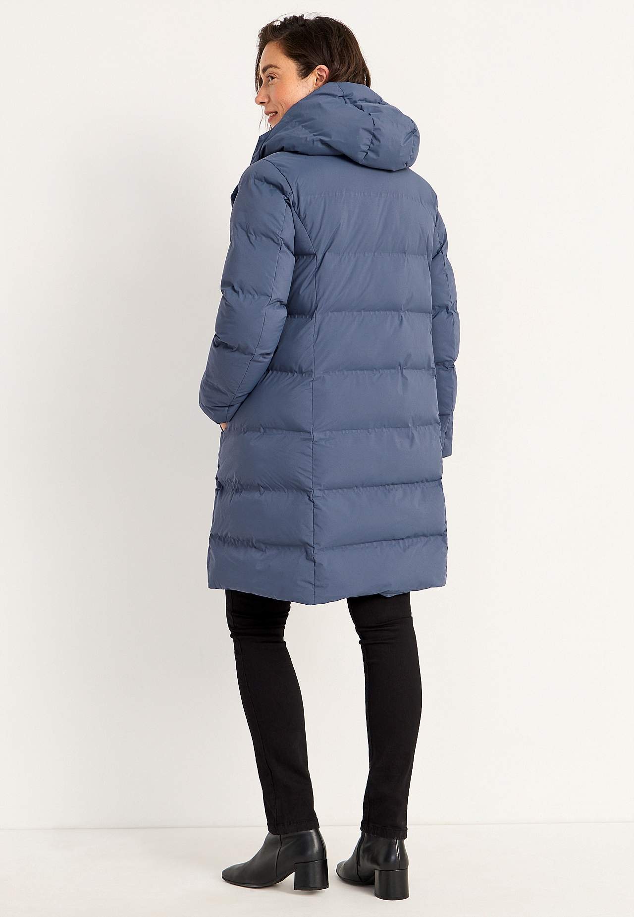 Jacket with down feel