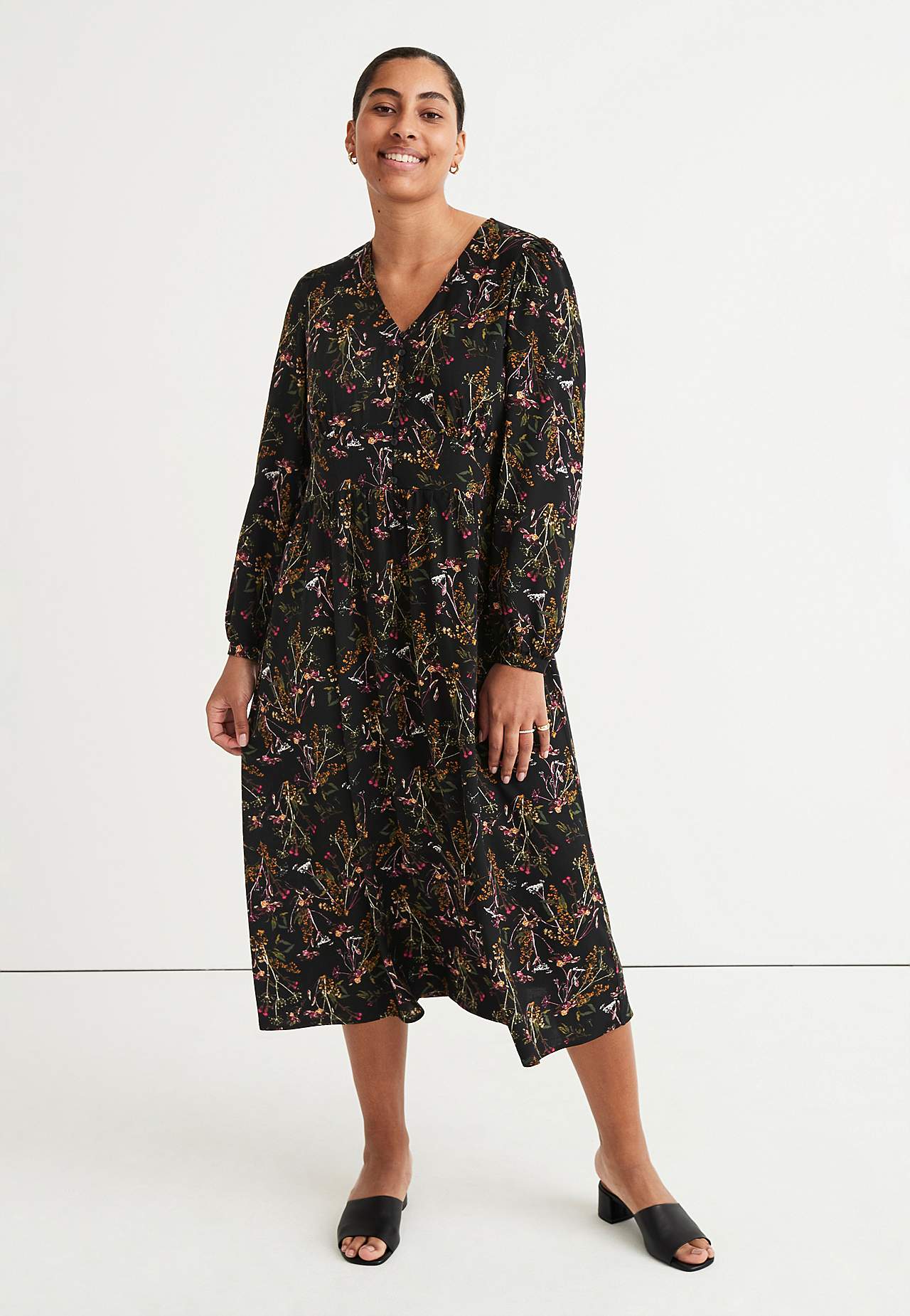 Patterned dress