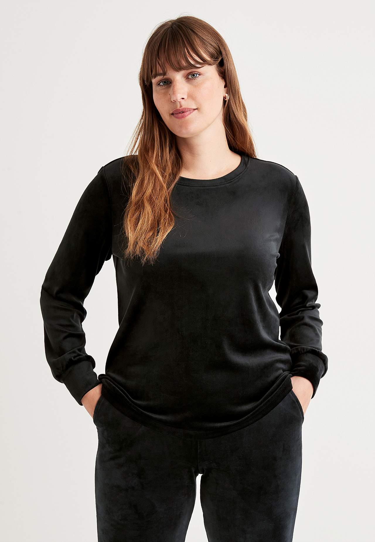 Velour sweater Vanja
