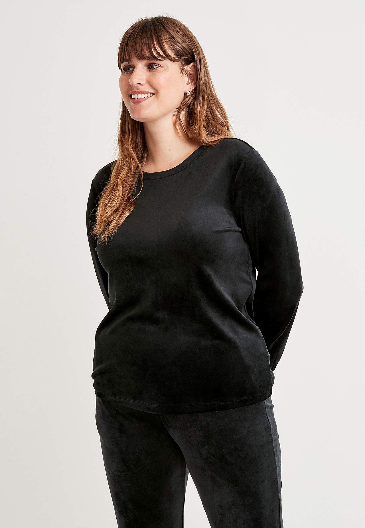 Velour sweater Vanja