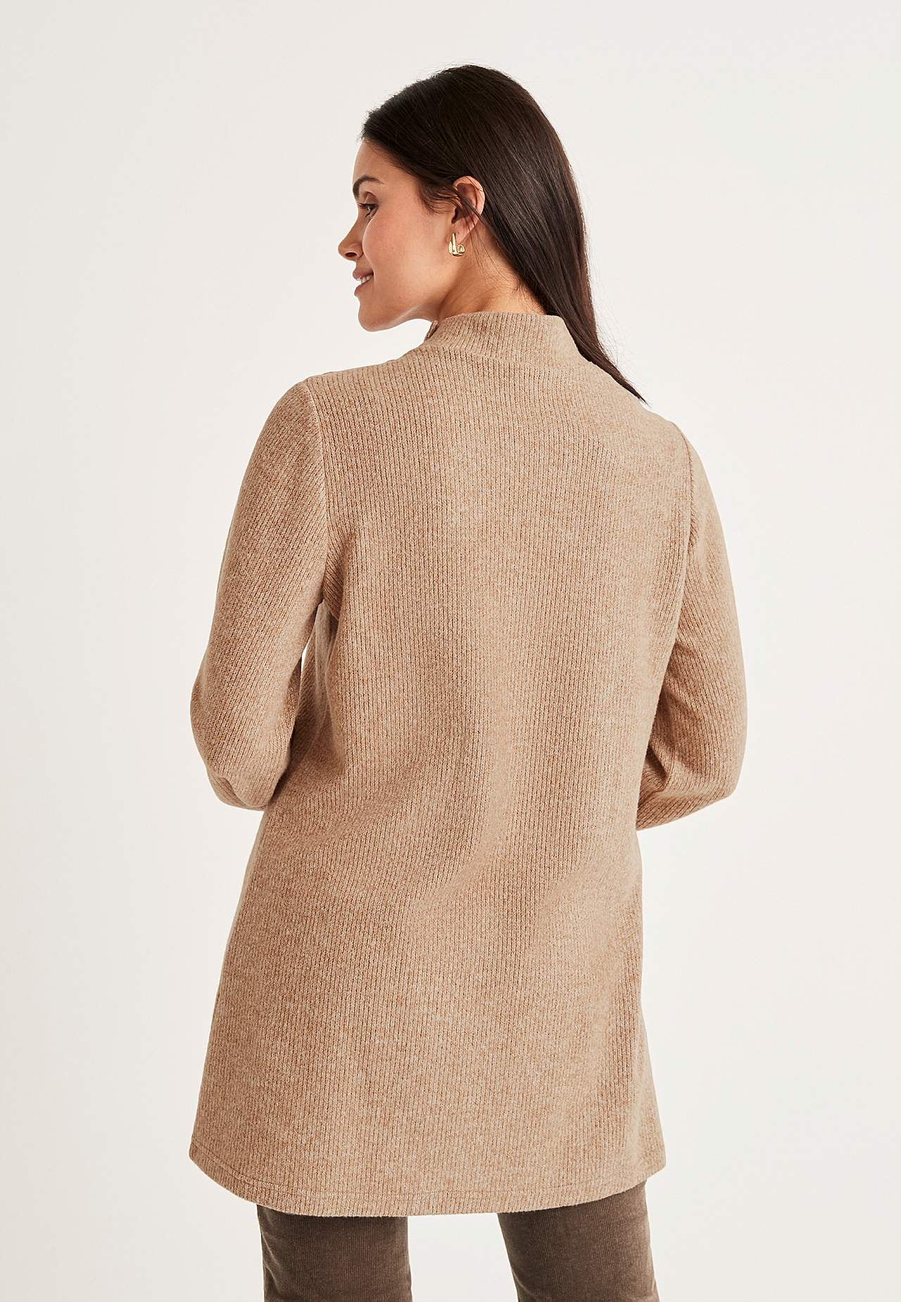 Soft tunic with turtleneck Beata