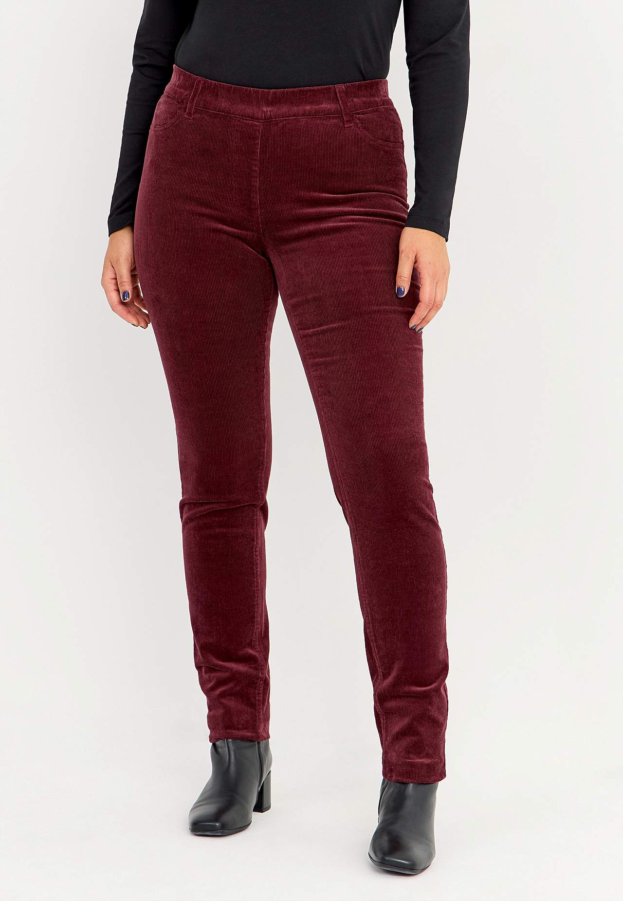 Treggings in corduroy