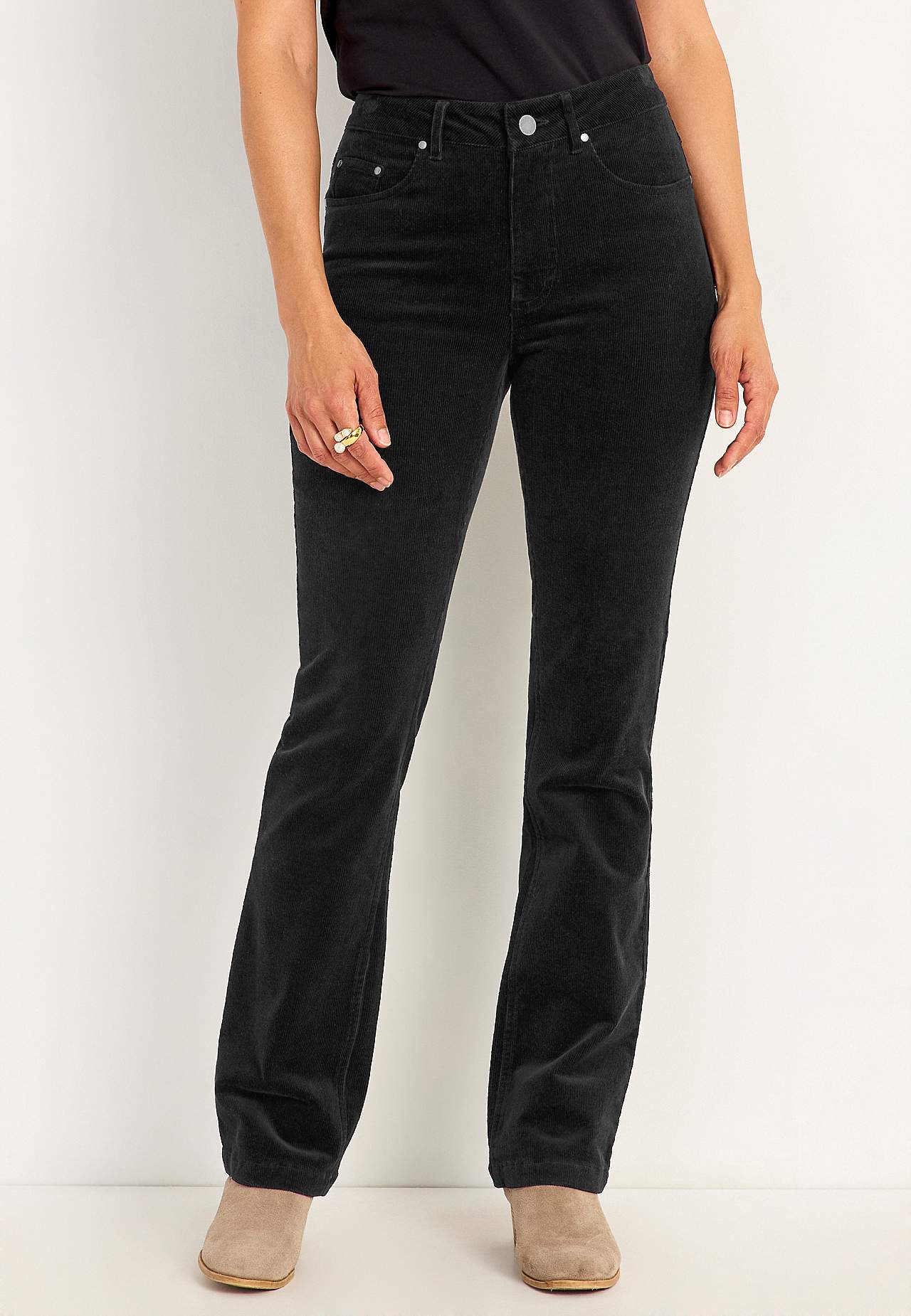 Stretchy corduroy trouser