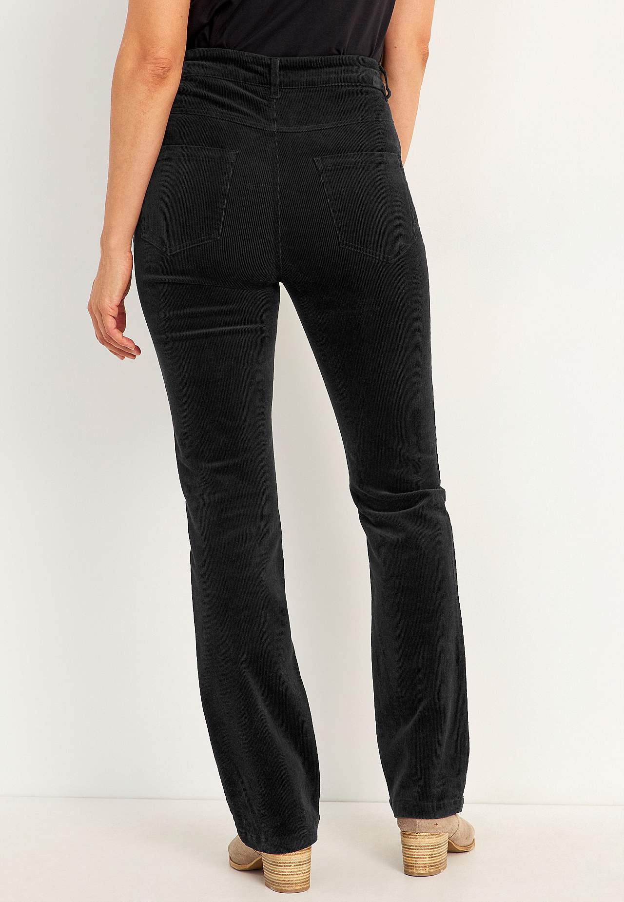 Stretchy corduroy trouser