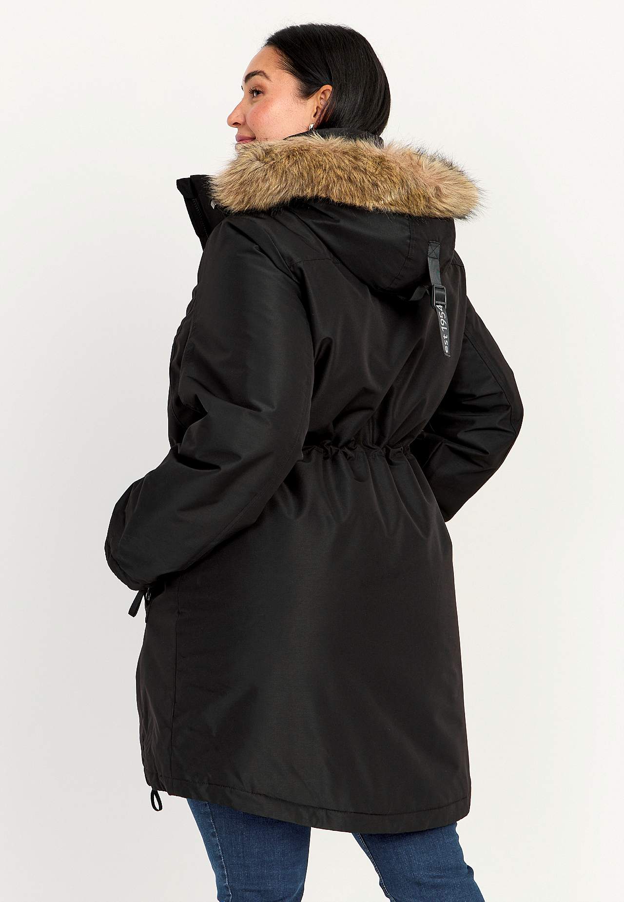 Warm-lined parka Ice
