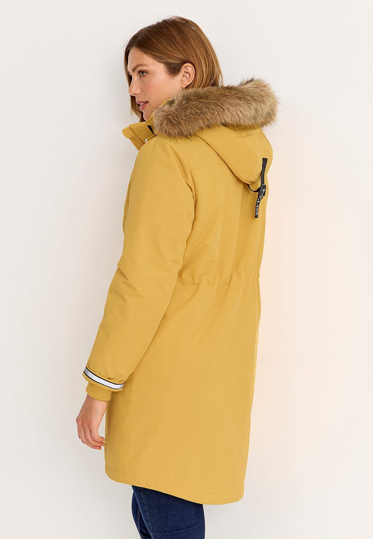 Warm-lined parka Ice