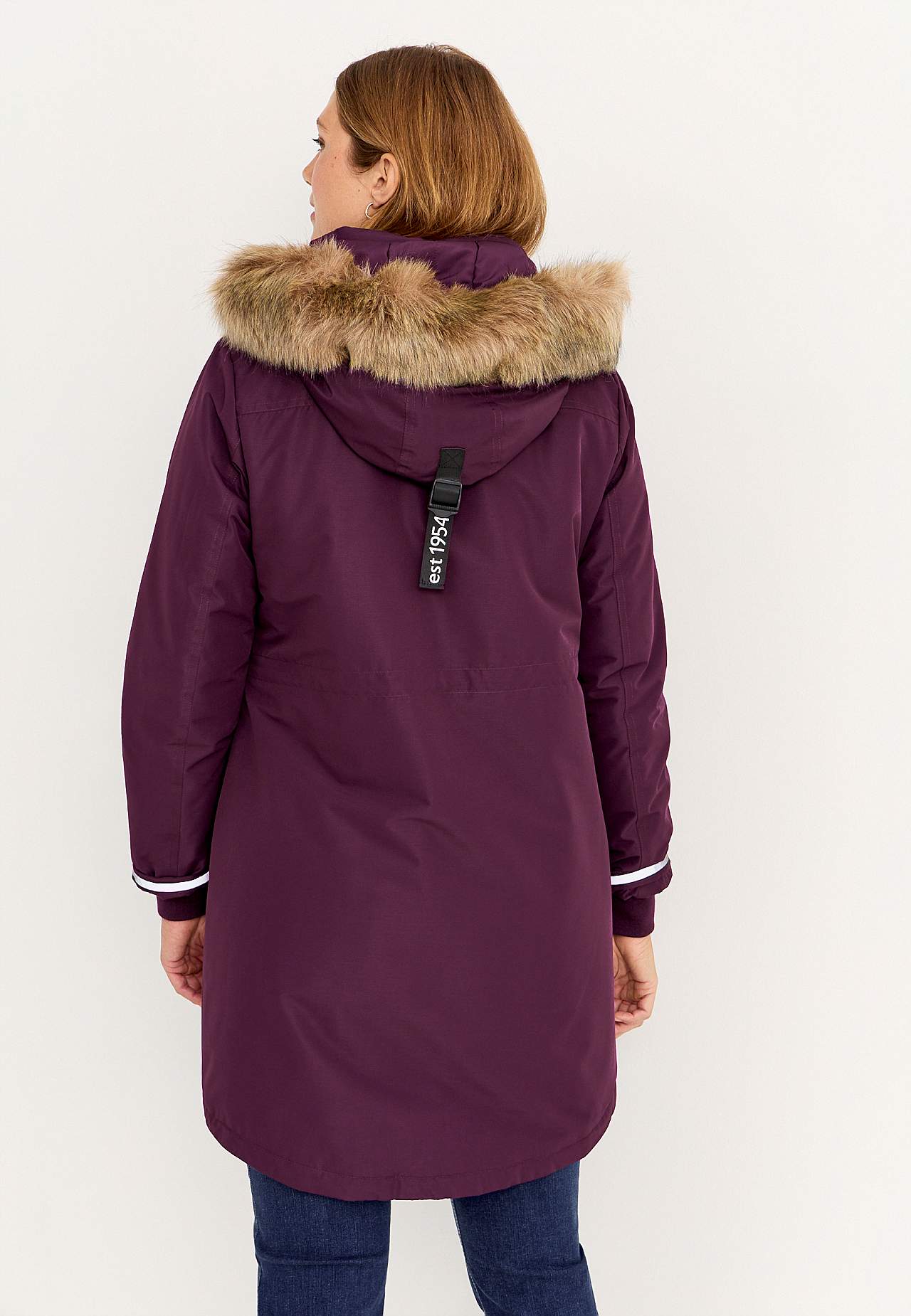 Warm-lined parka Ice