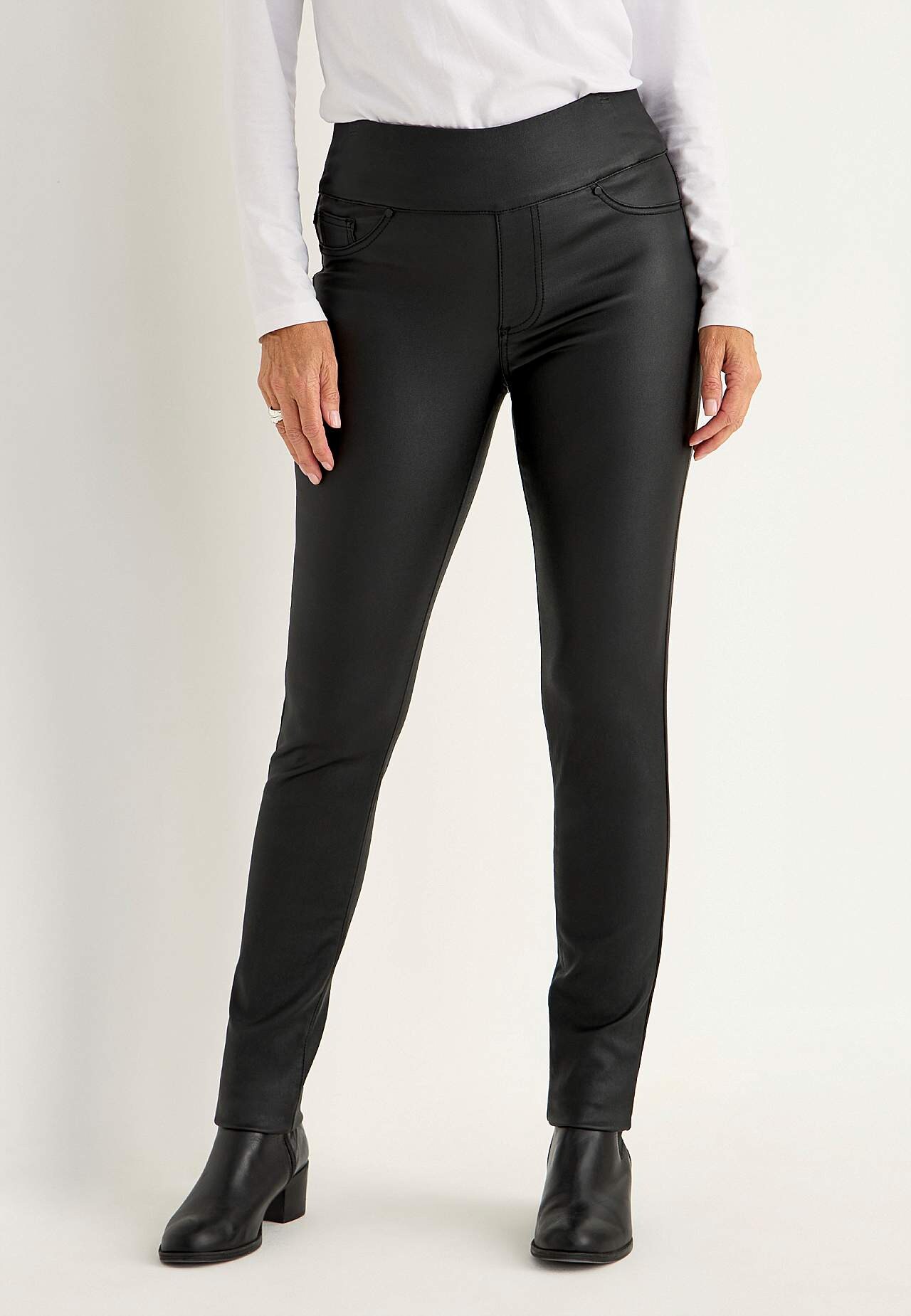 Coated treggings