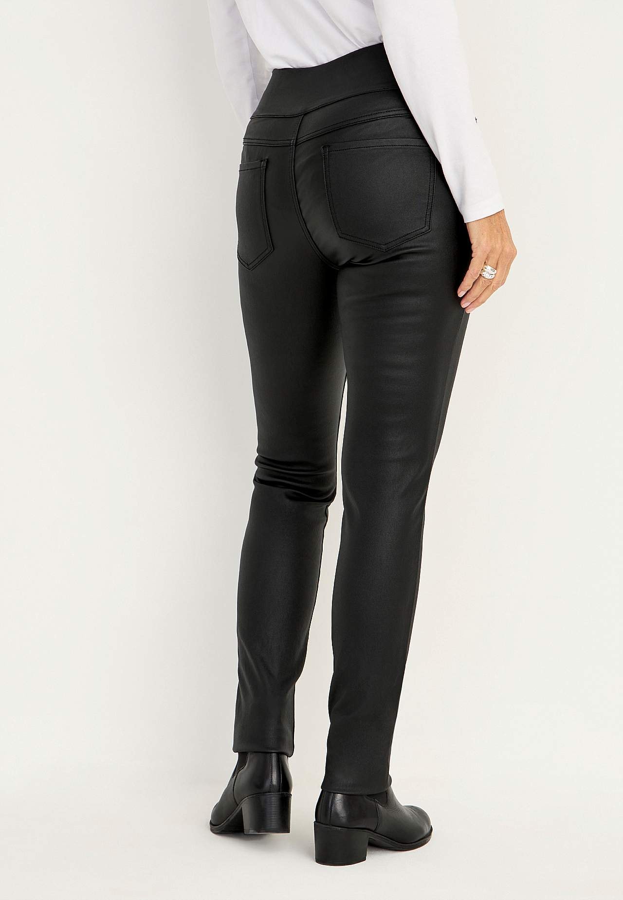 Coated treggings