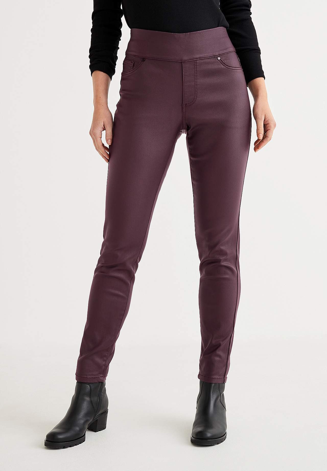 Coated treggings Corinne