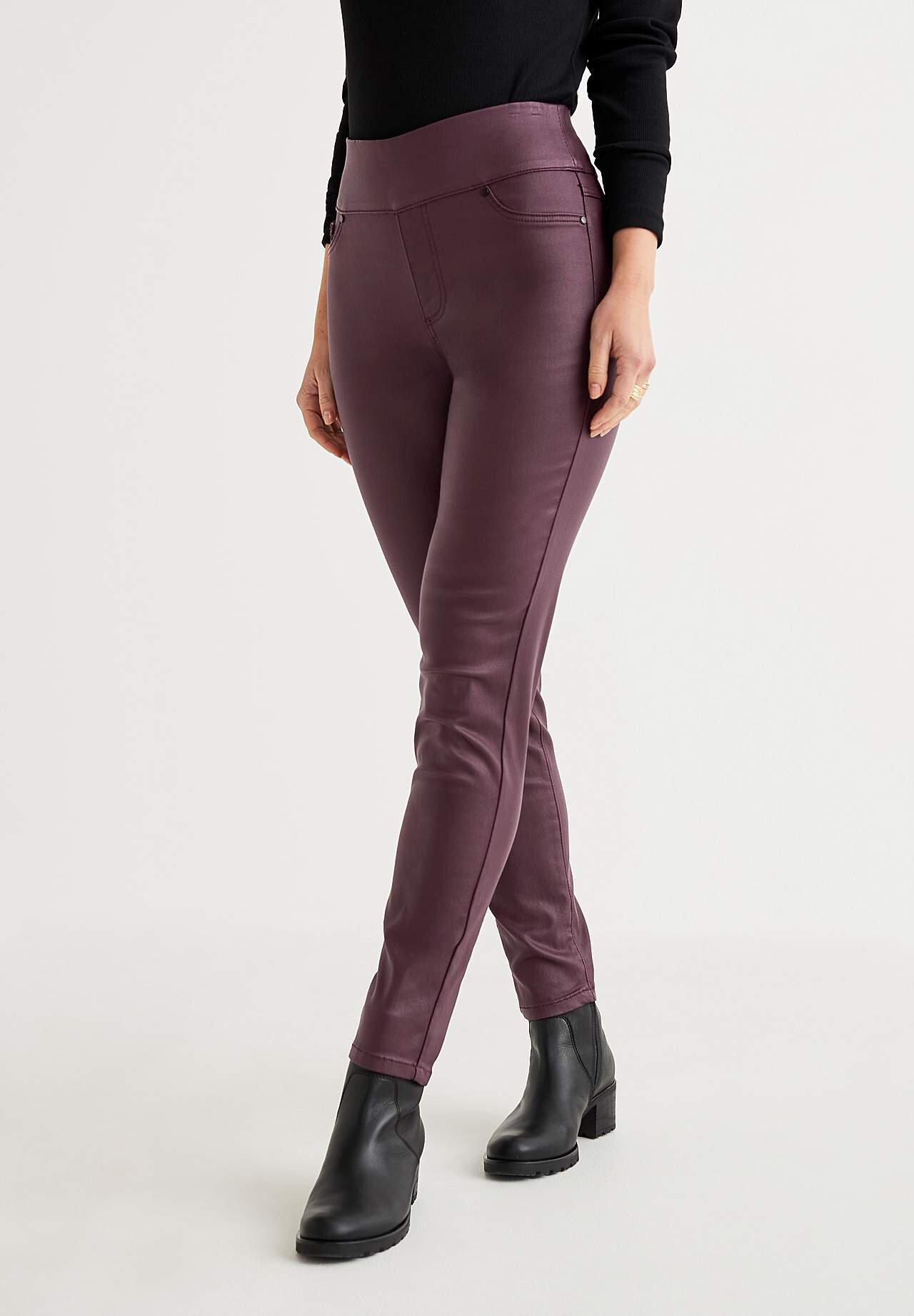 Coated treggings Corinne