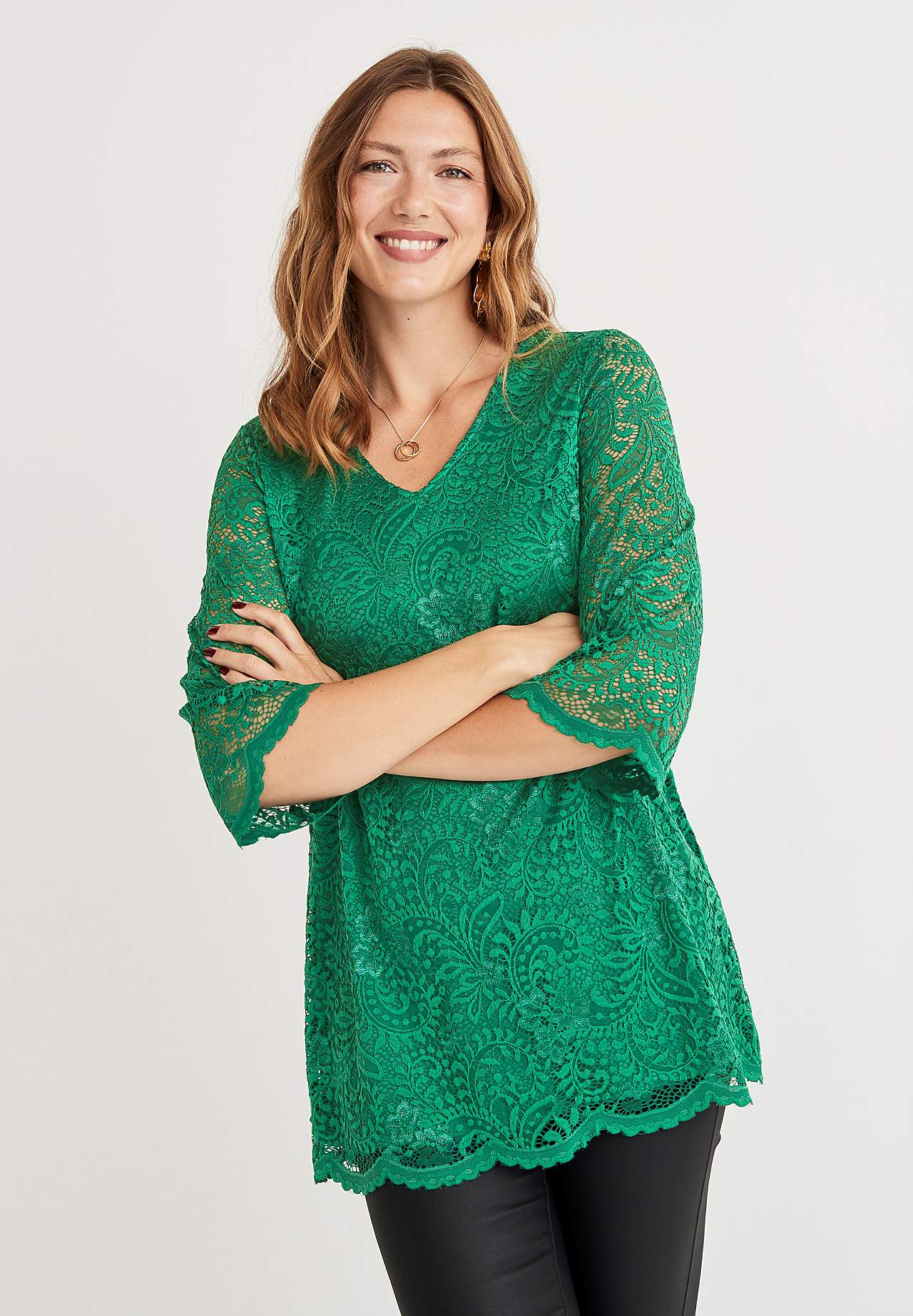Beautiful lace tunic