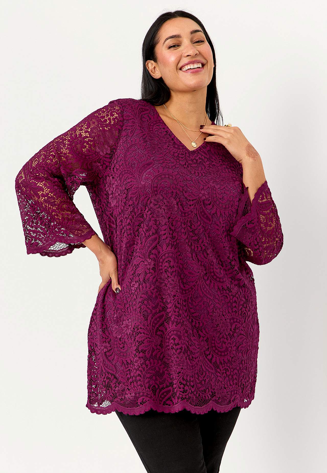 Beautiful lace tunic