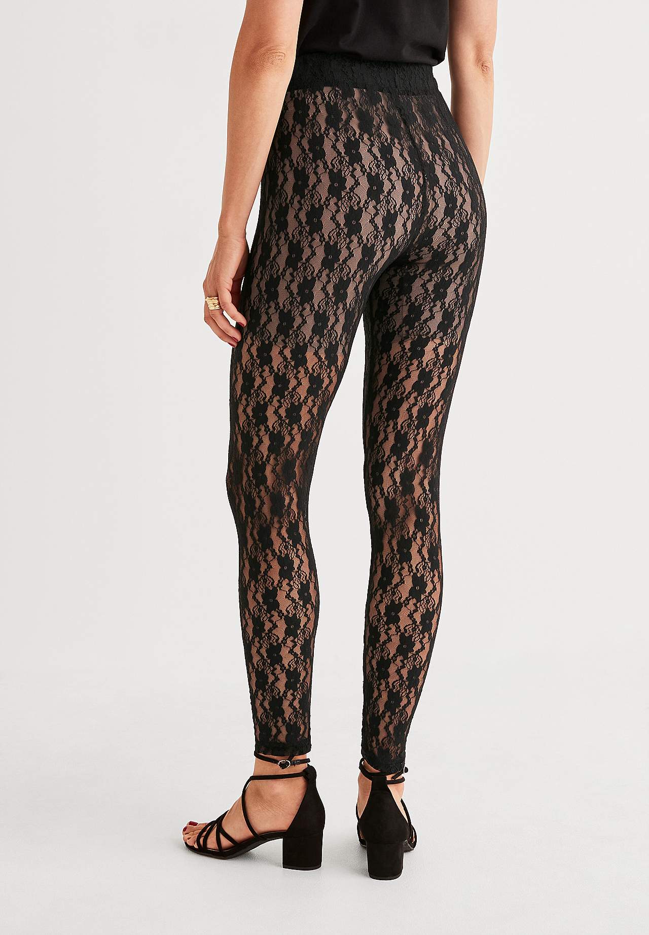 Lace leggings