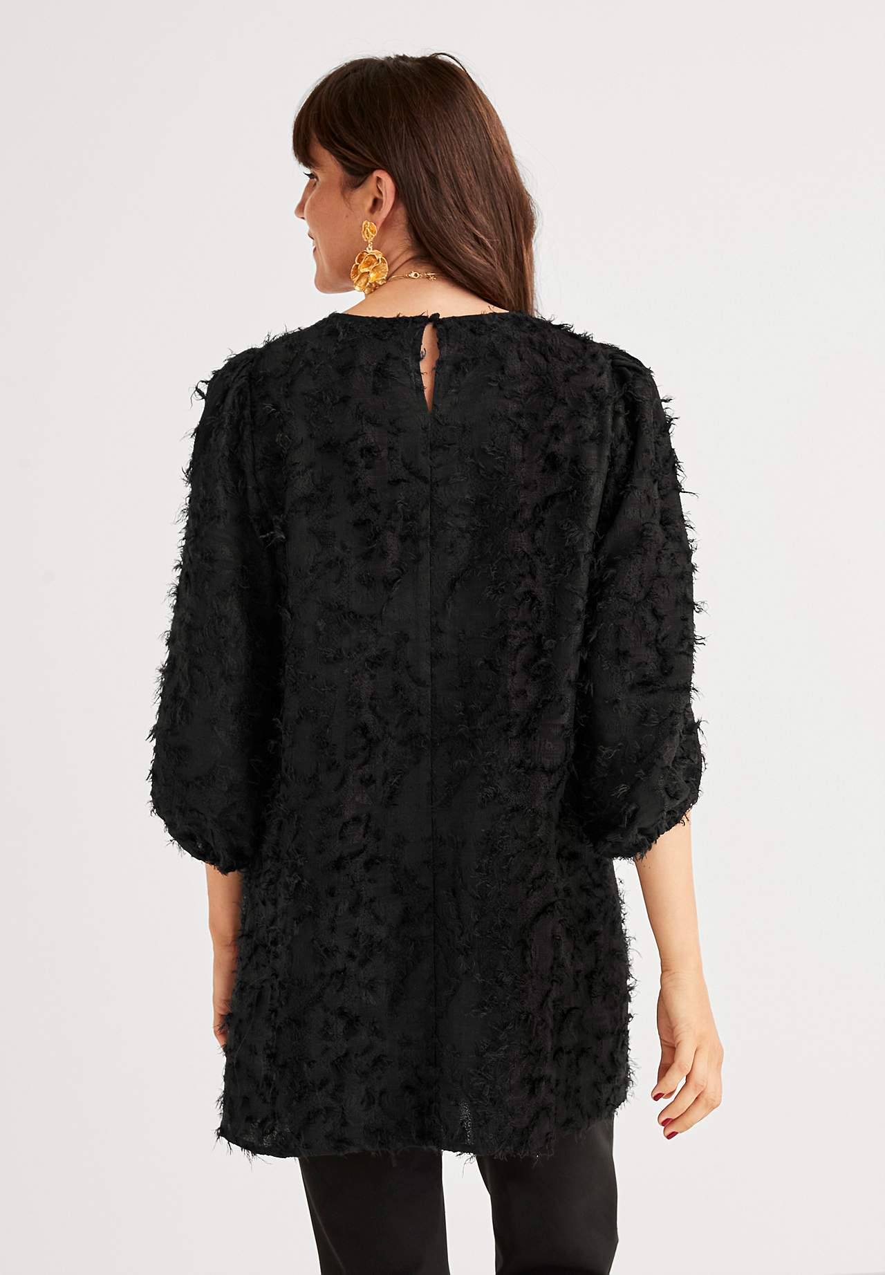 Jacquard-weave tunic Stina