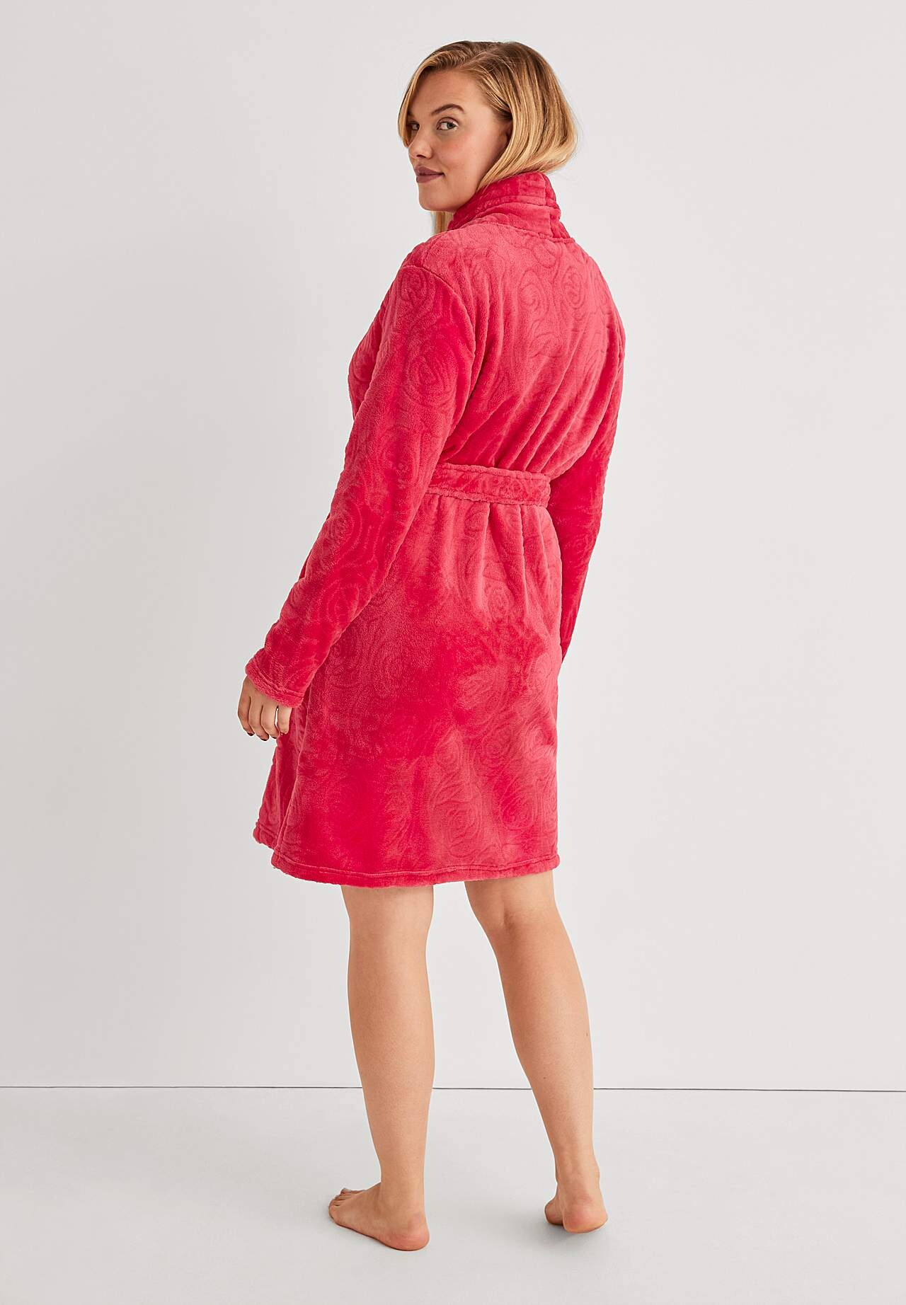 Robe in soft fleece