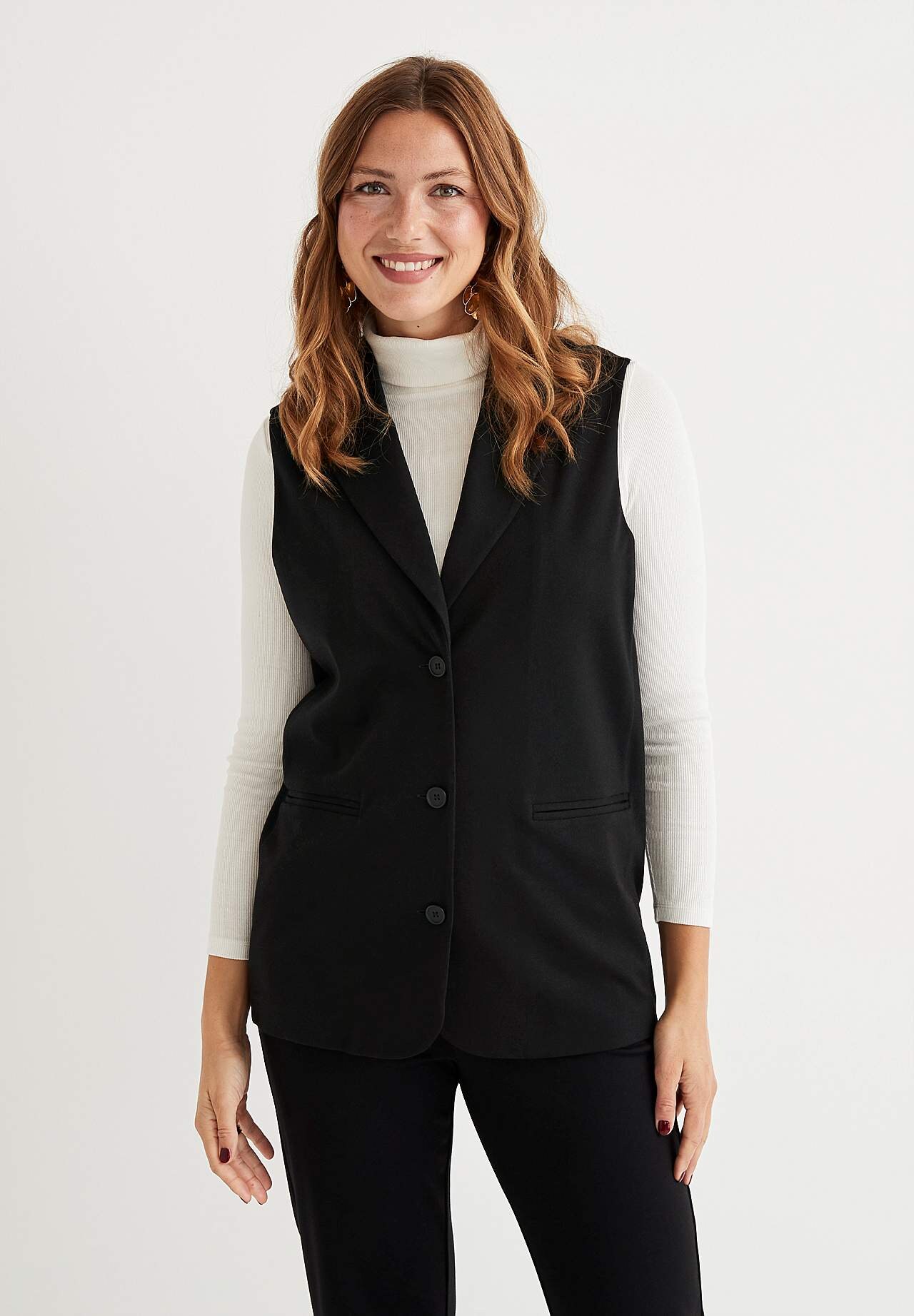 Jersey waistcoat Elsie