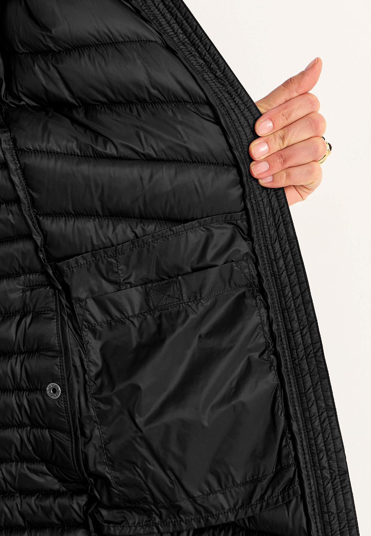 Quilted lightweight coat