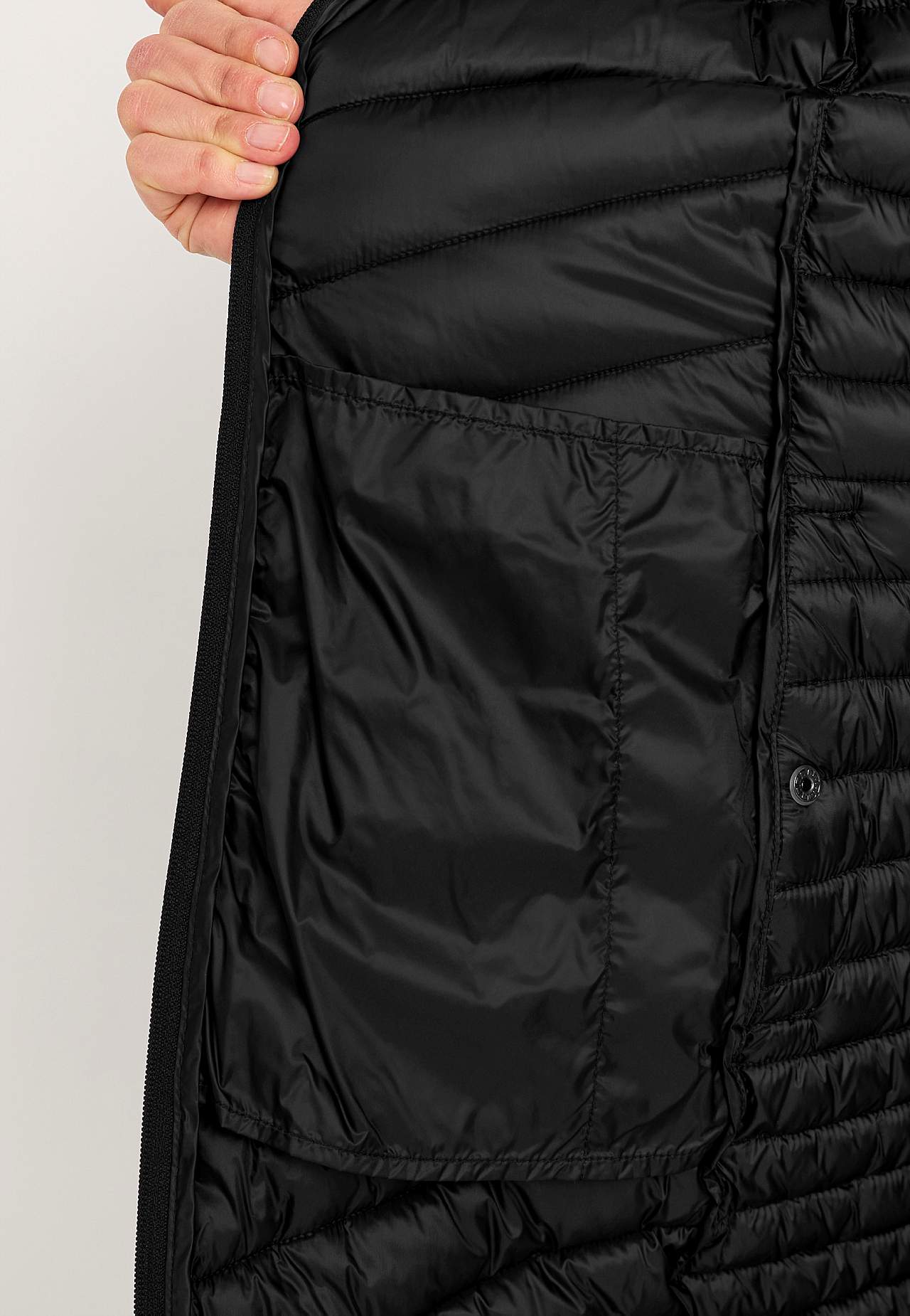 Quilted lightweight coat