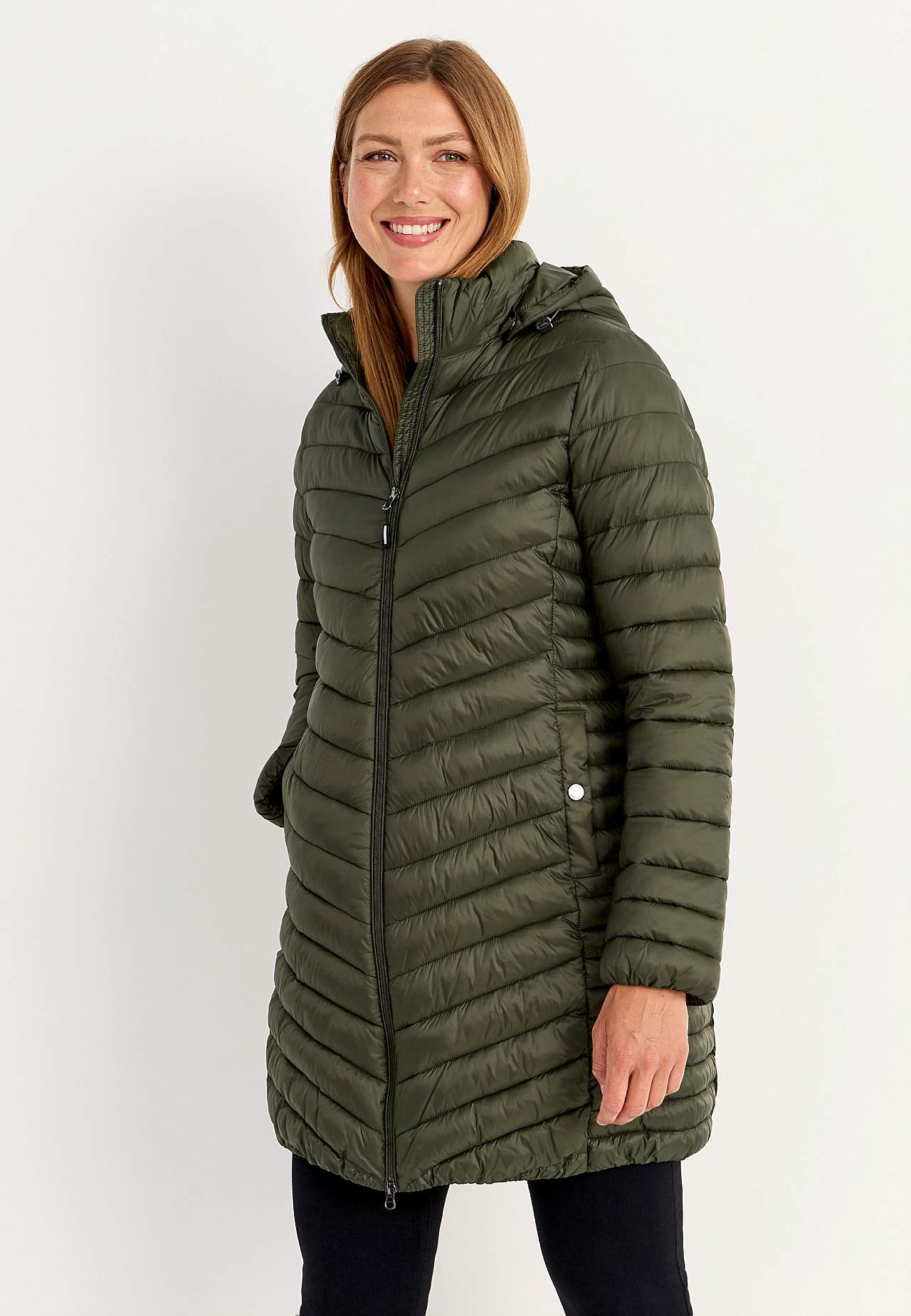 Quilted lightweight coat